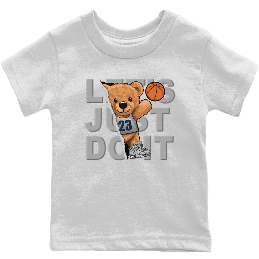 Rip Out Bear Kids Tops - Air Jordan 6 Georgetown