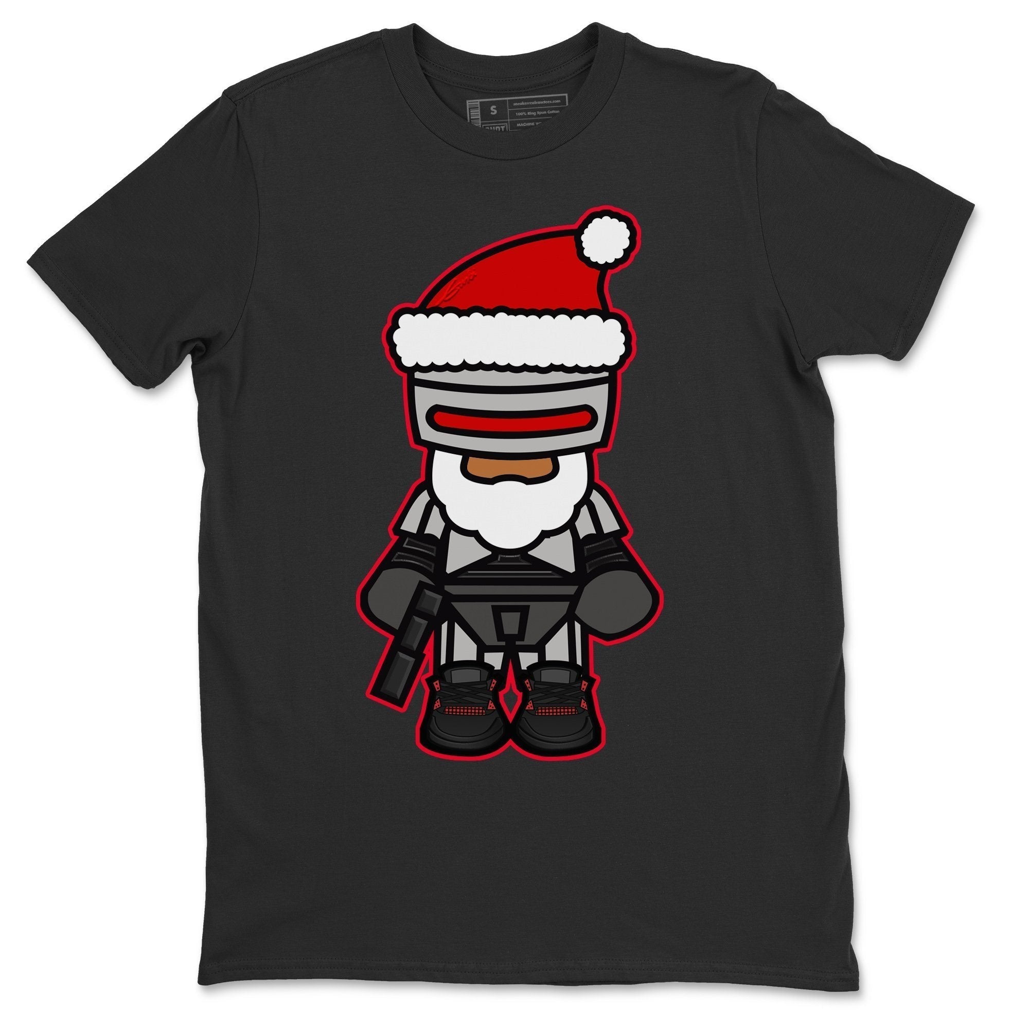 Robosanta Unisex Tops - Air Jordan 4 Red Thunder