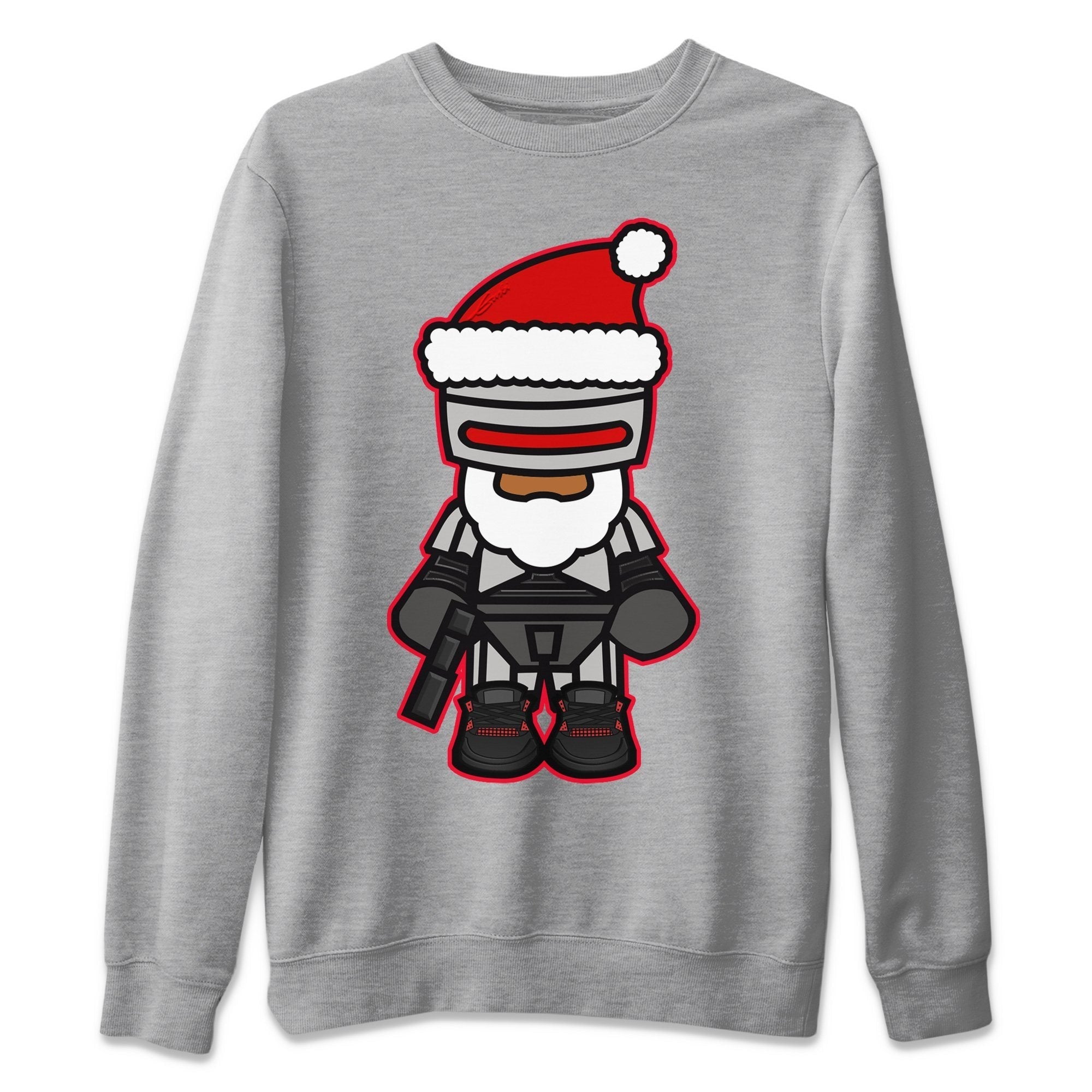 Robosanta Unisex Tops - Air Jordan 4 Red Thunder