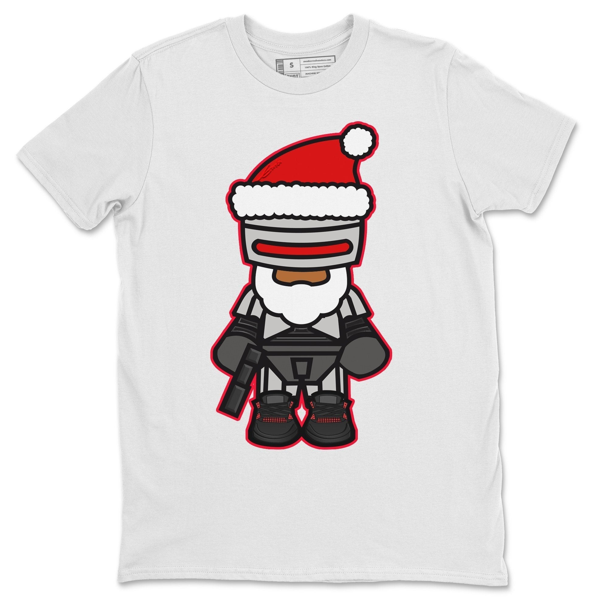 Robosanta Unisex Tops - Air Jordan 4 Red Thunder