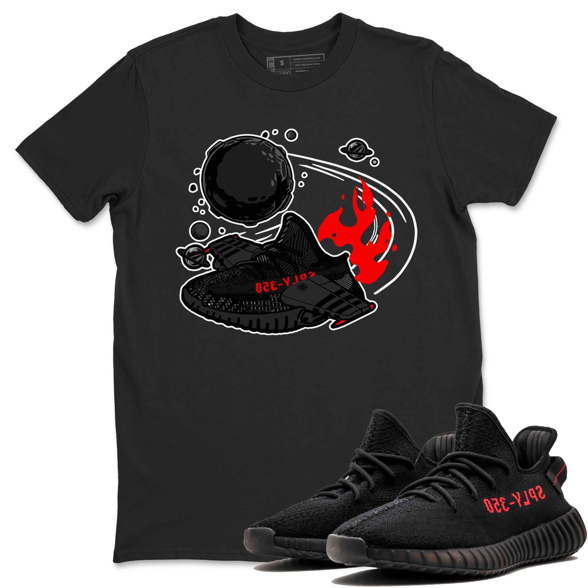 Rocket Boost snkmatch Tee - Yeezy 350 Bred