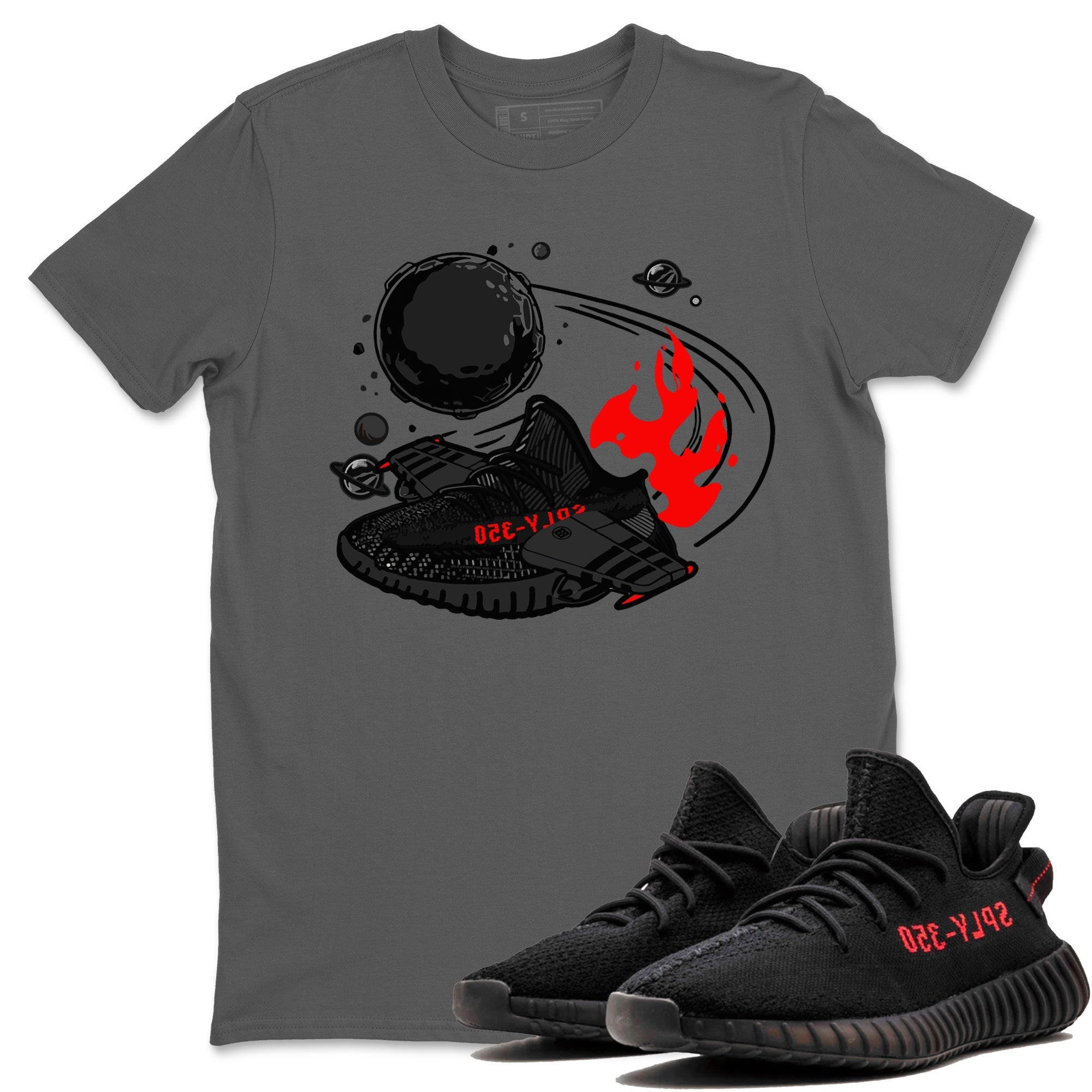 Rocket Boost snkmatch Tee - Yeezy 350 Bred
