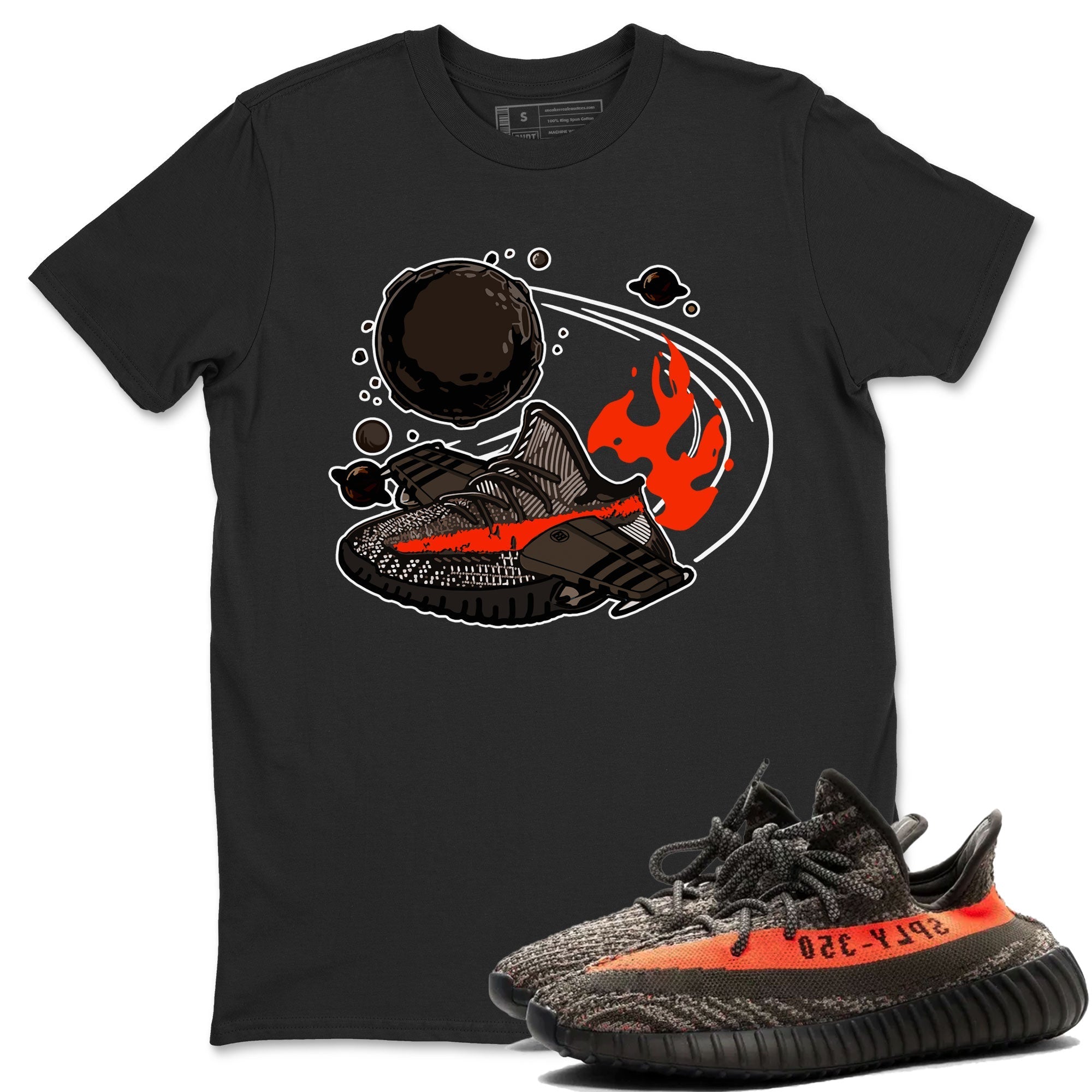 Rocket Boost snkmatch Tee - Yeezy 350 Carbon Beluga