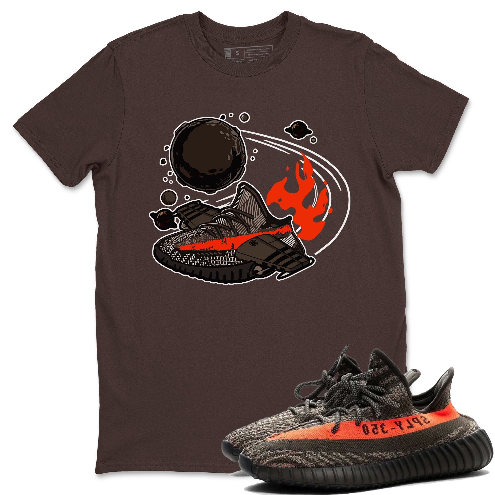 Rocket Boost snkmatch Tee - Yeezy 350 Carbon Beluga