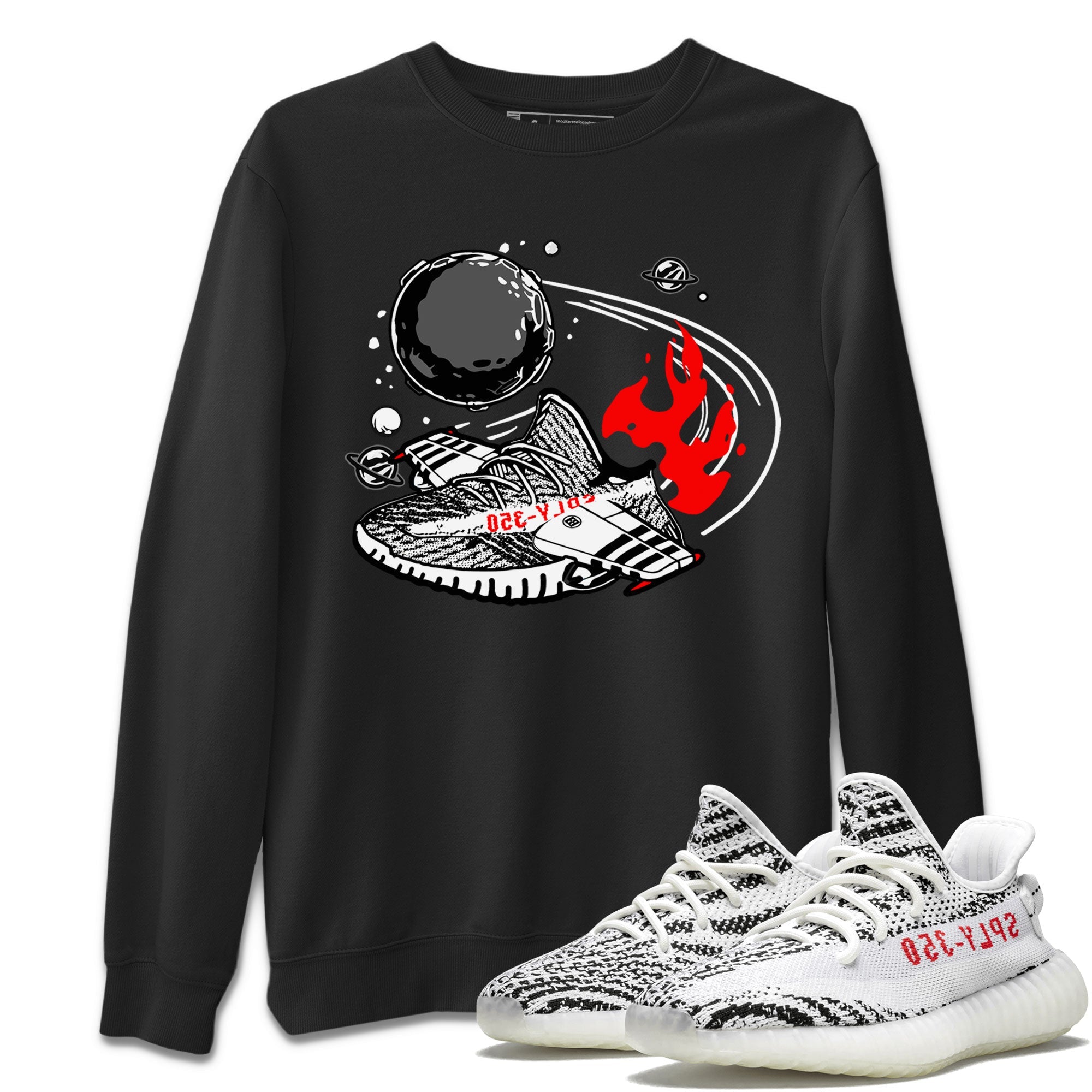 Rocket Boost snkmatch Tee - Yeezy 350 Zebra