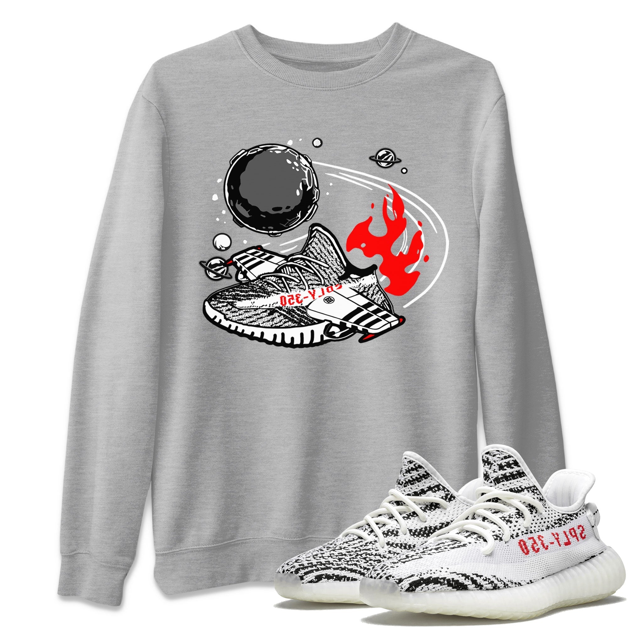 Rocket Boost snkmatch Tee - Yeezy 350 Zebra