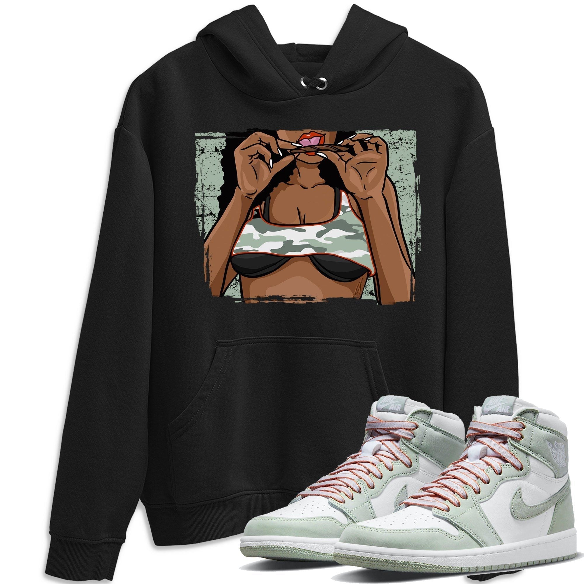 Roll Up Unisex Tops - Air Jordan 1 Seafoam