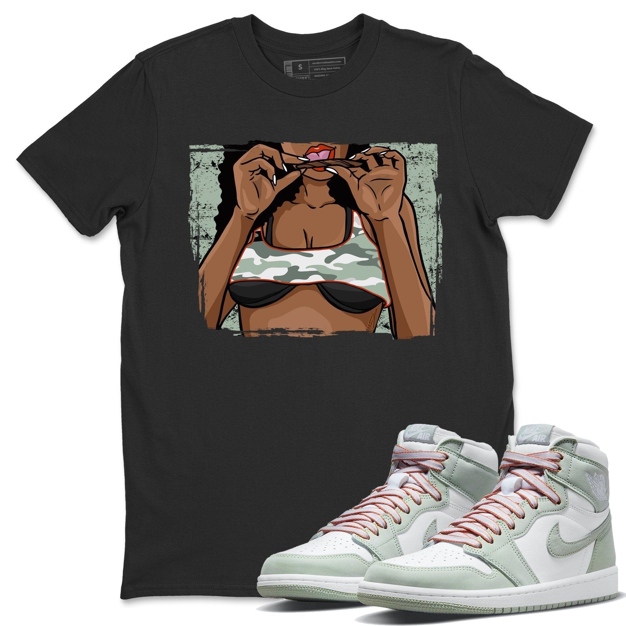Roll Up Unisex Tops - Air Jordan 1 Seafoam