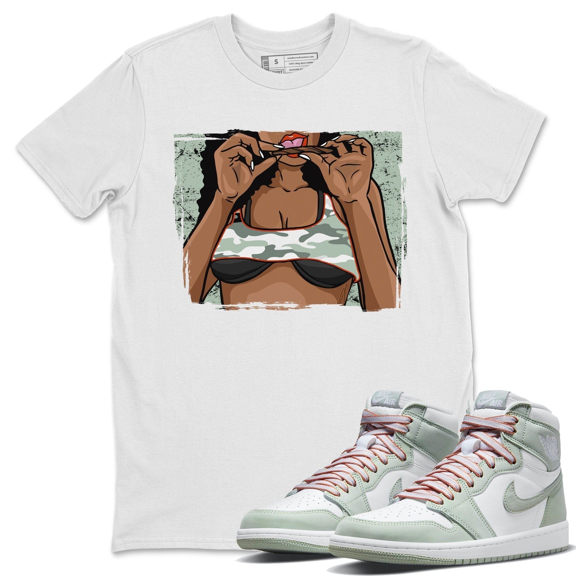 Roll Up Unisex Tops - Air Jordan 1 Seafoam