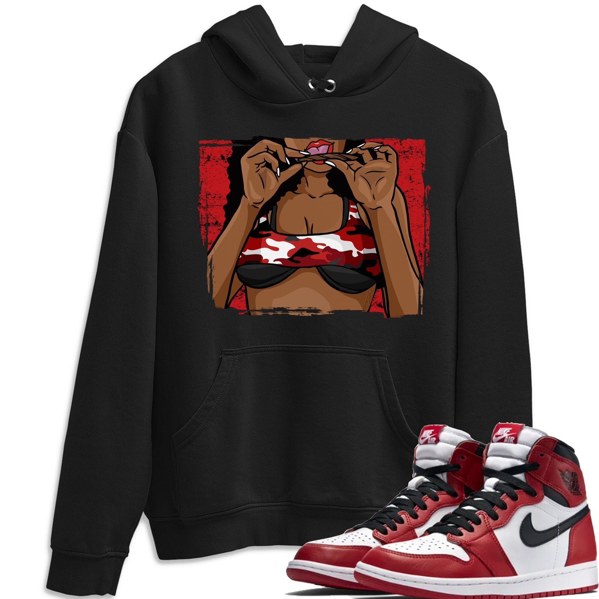 Roll Up Unisex Tops - Air Jordan 1 Varsity Red