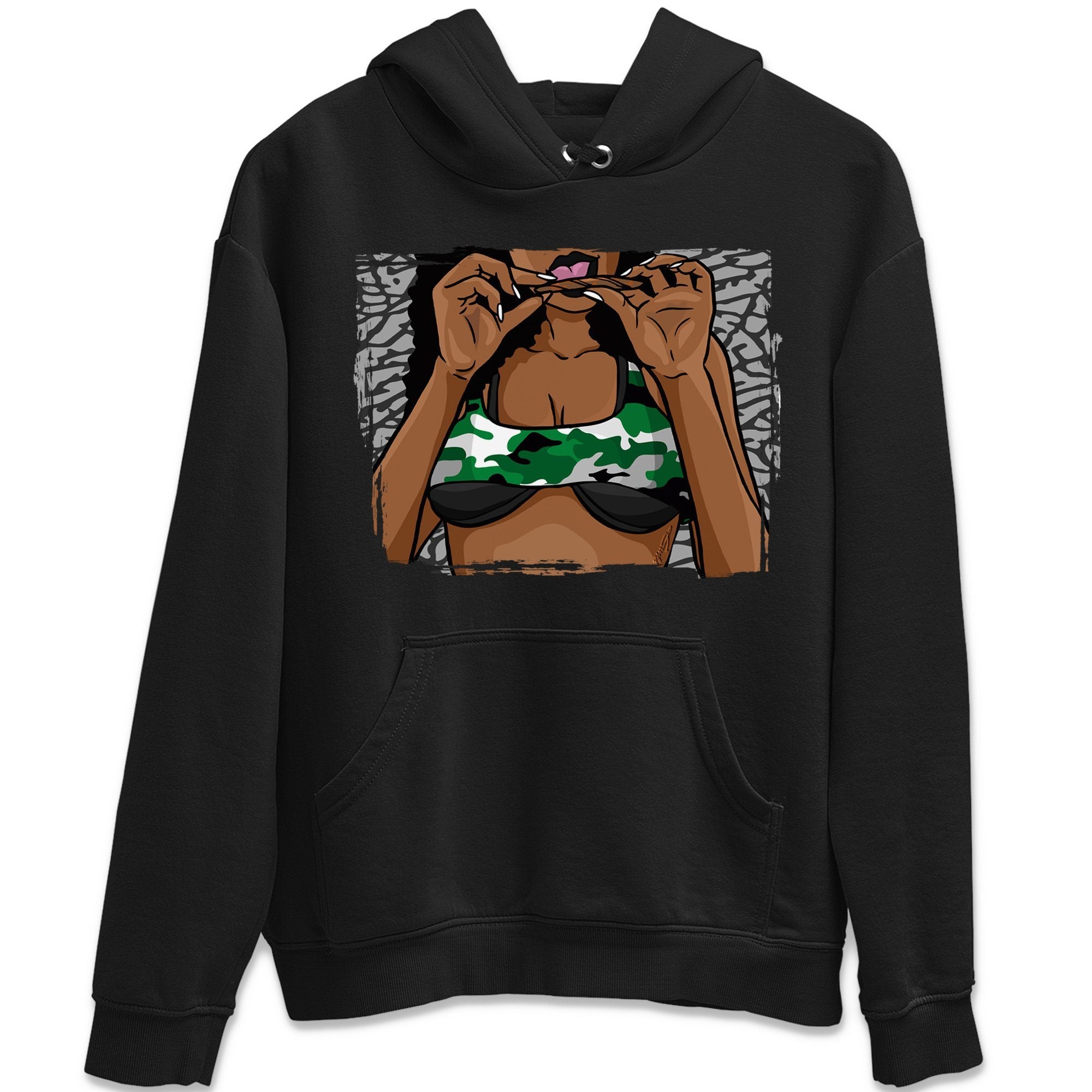 Roll Up Unisex Tops - Air Jordan 3 Pine Green
