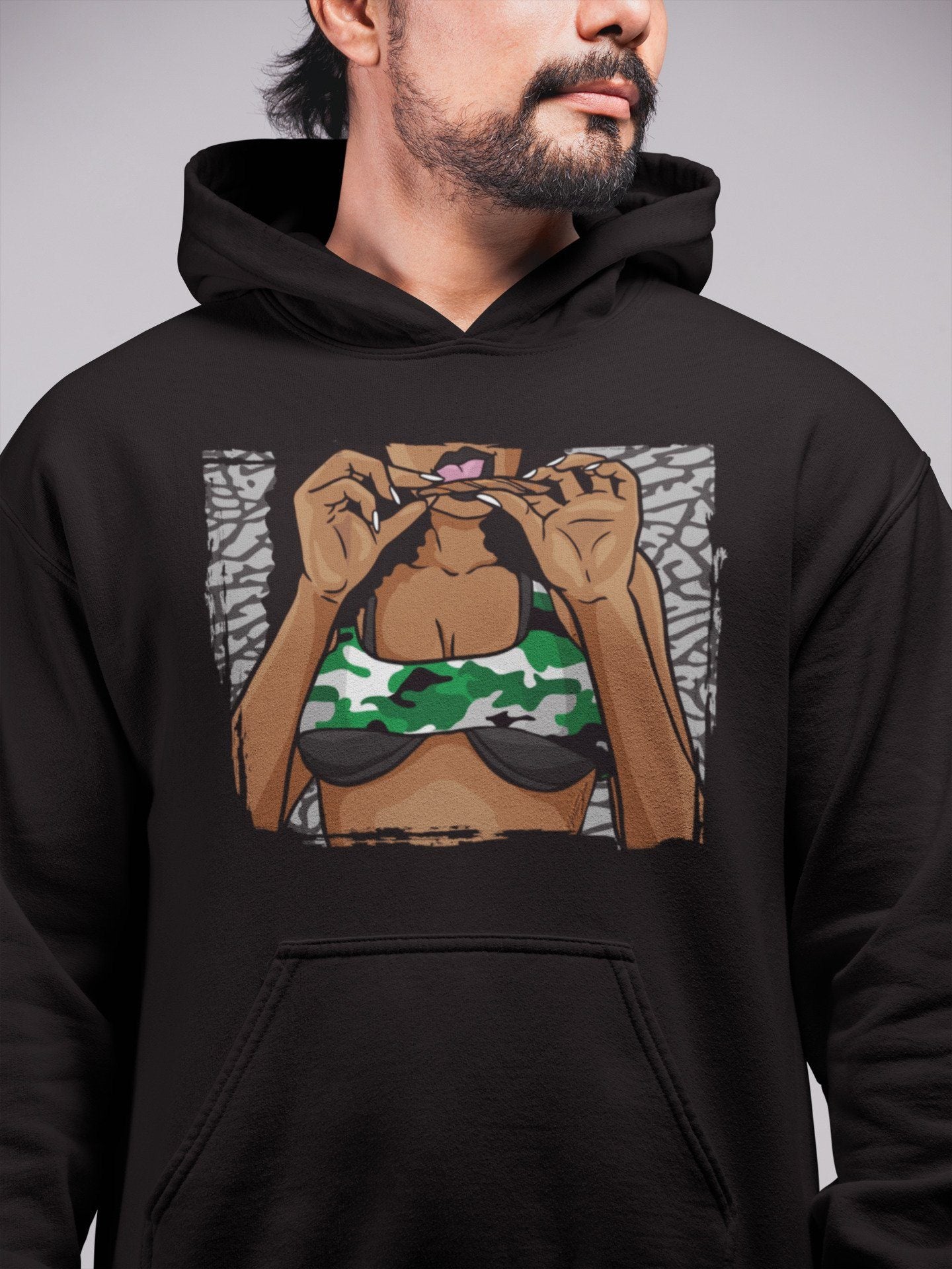 Roll Up Unisex Tops - Air Jordan 3 Pine Green