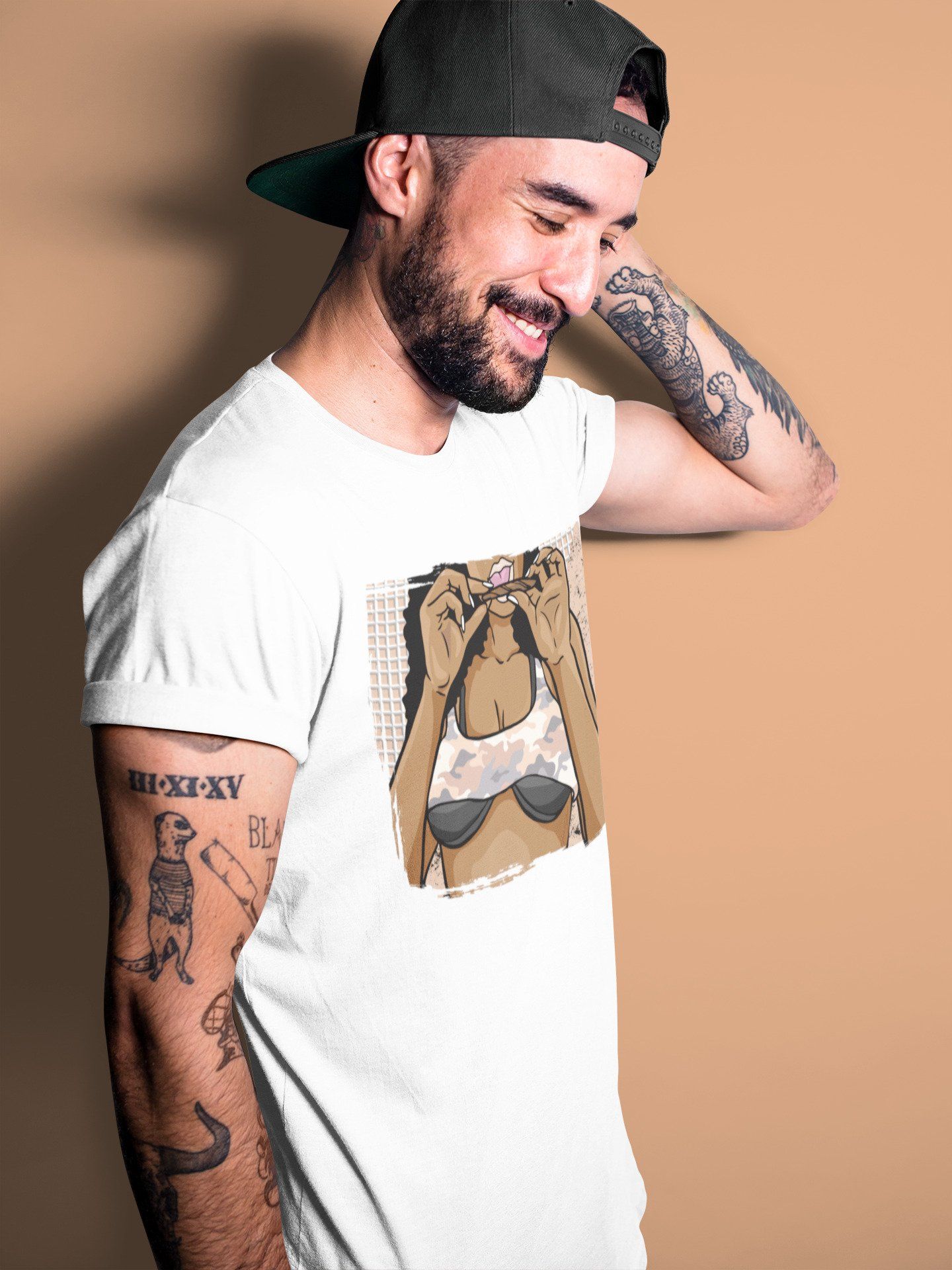 Roll Up Unisex Tops - Air Jordan 4 Shimmer