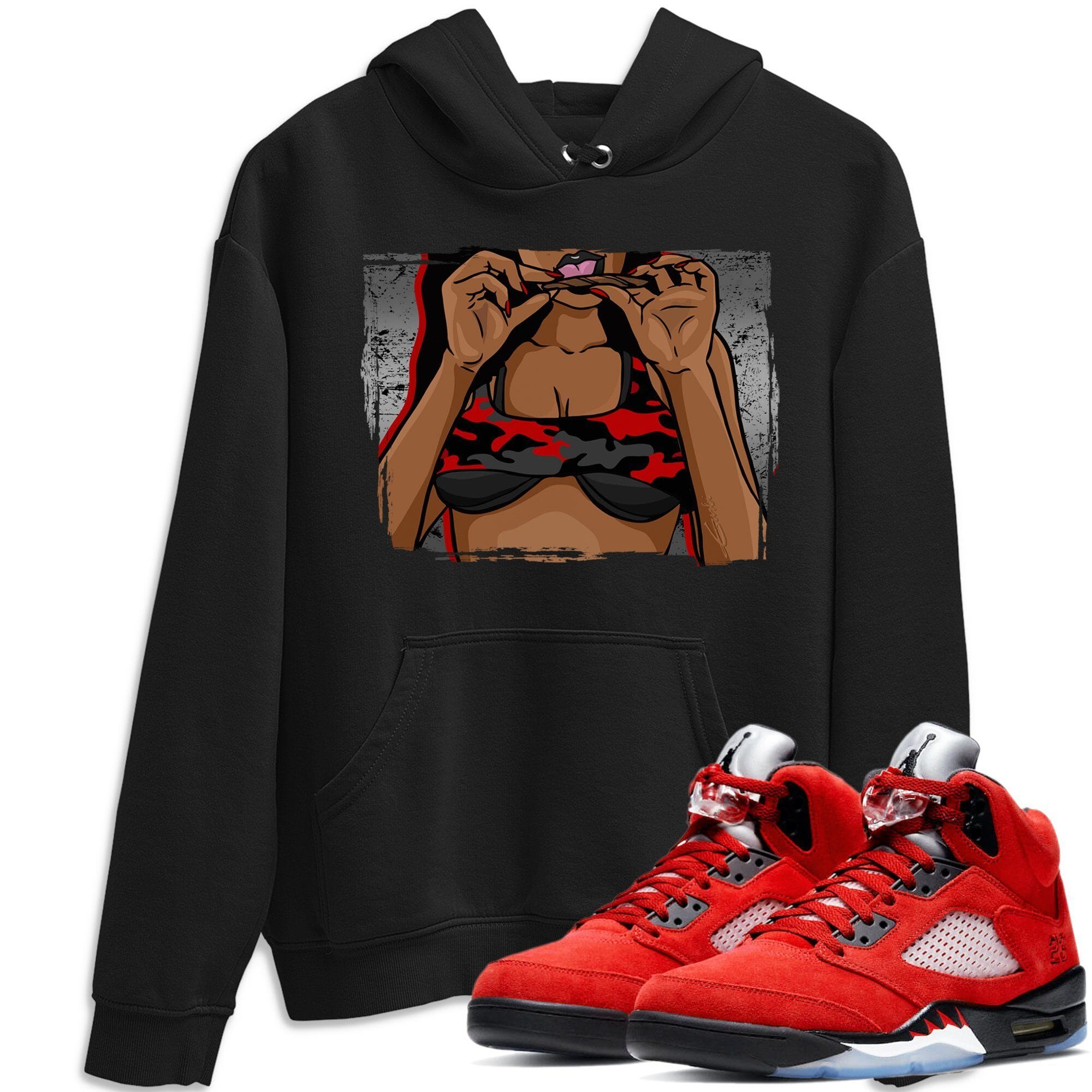 Roll UP Unisex Tops - Air Jordan 5 Raging Bull