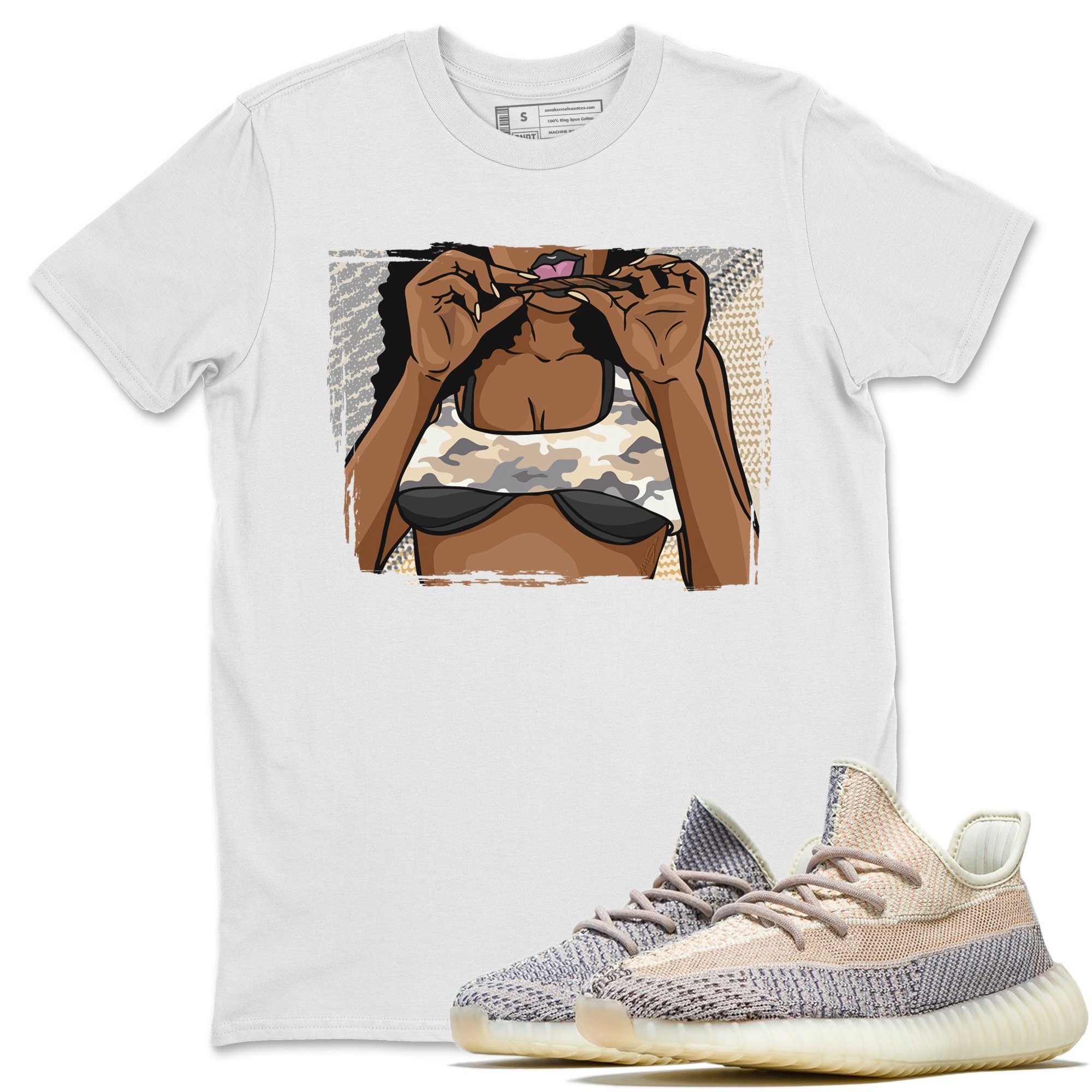 Roll Up Unisex Tops - Yeezy 350 Ash Pearl