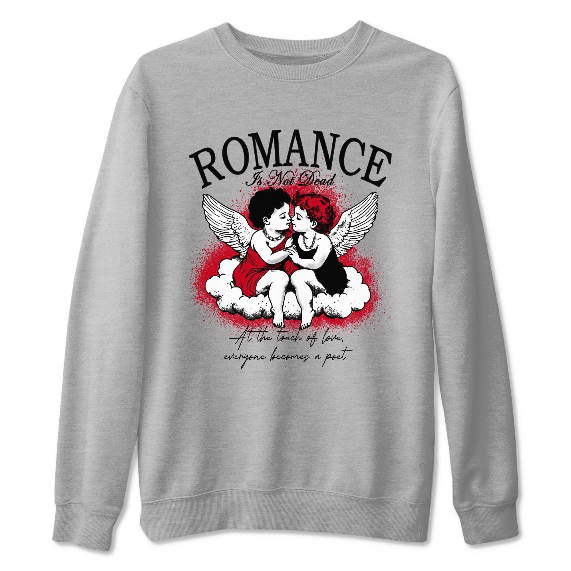 Romance Is Not Dead snkmatch Tees - Air Jordan 1 '85 Bred