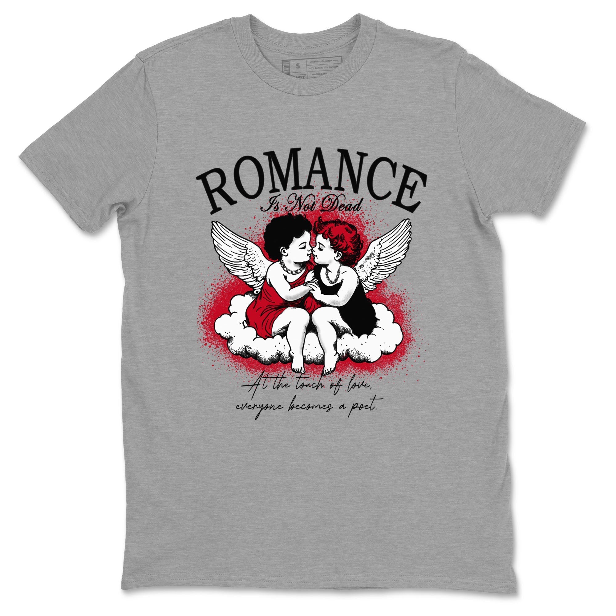 Romance Is Not Dead snkmatch Tees - Air Jordan 1 '85 Bred