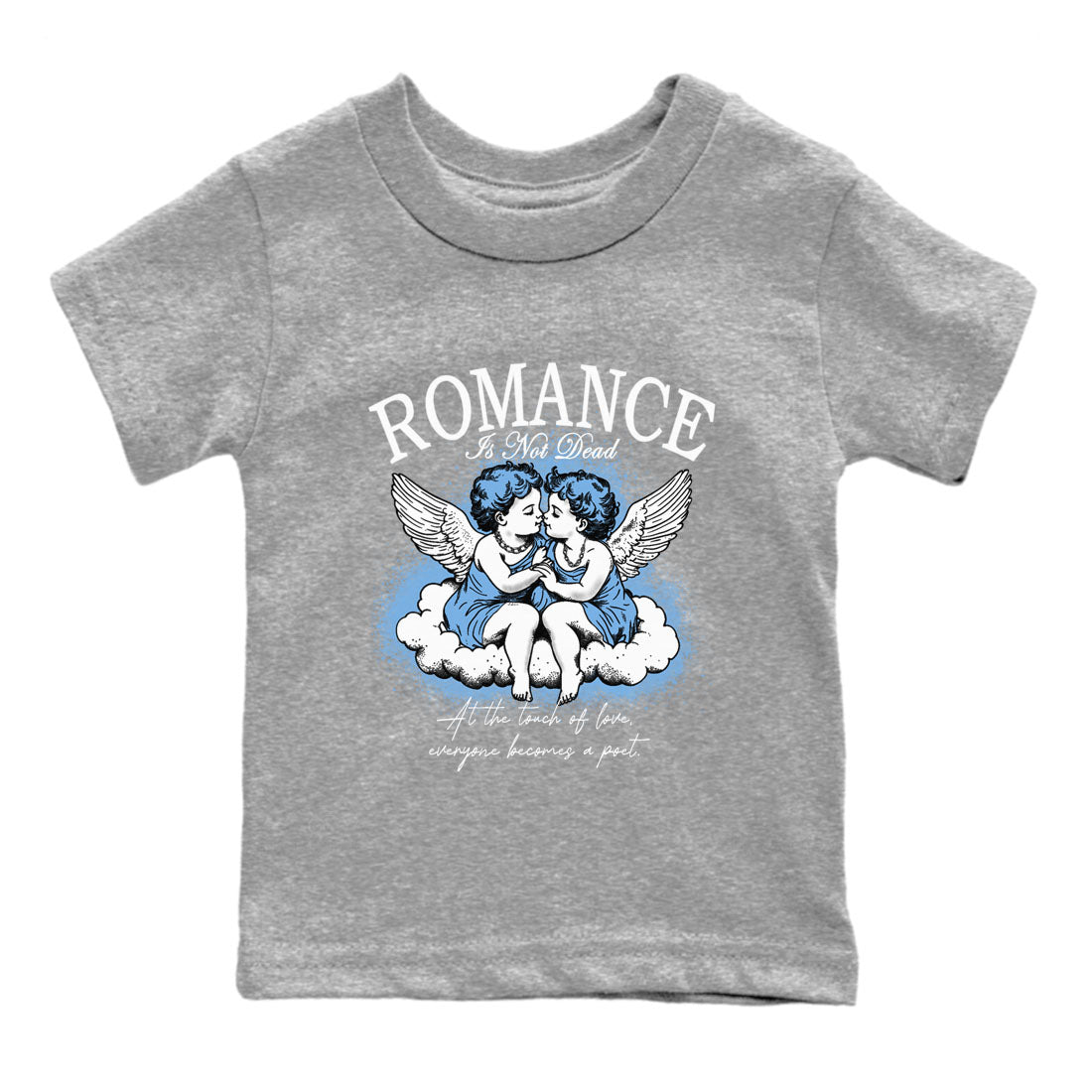 Romance Is Not Dead snkmatch Tees Kids - Air Jordan 11 Legend Blue