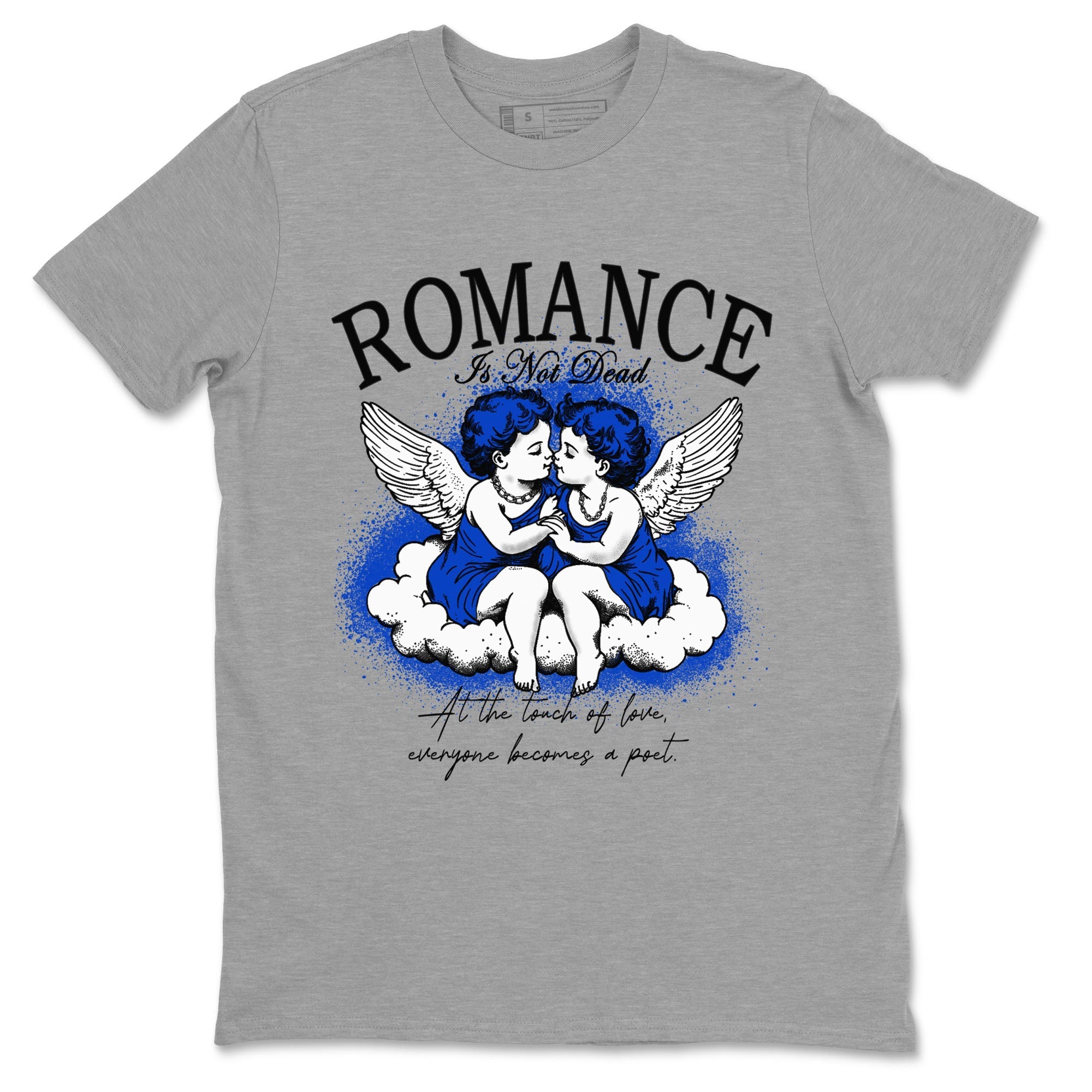 Romance Is Not Dead snkmatch Tees - Air Jordan 12 Blueberry