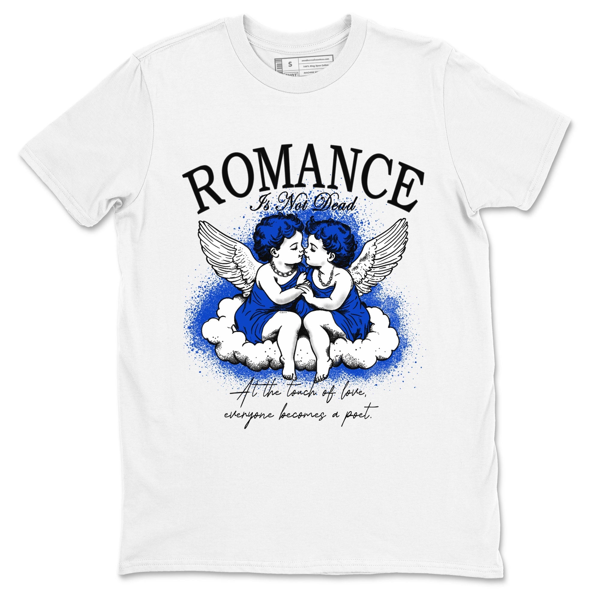 Romance Is Not Dead snkmatch Tees - Air Jordan 12 Blueberry