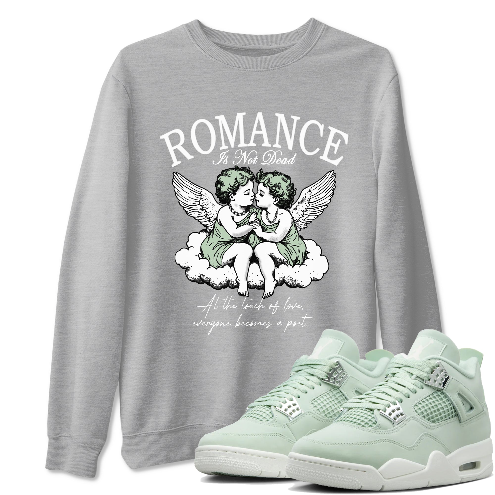 Romance Is Not Dead snkmatch Tees - Air Jordan 4 Abundance