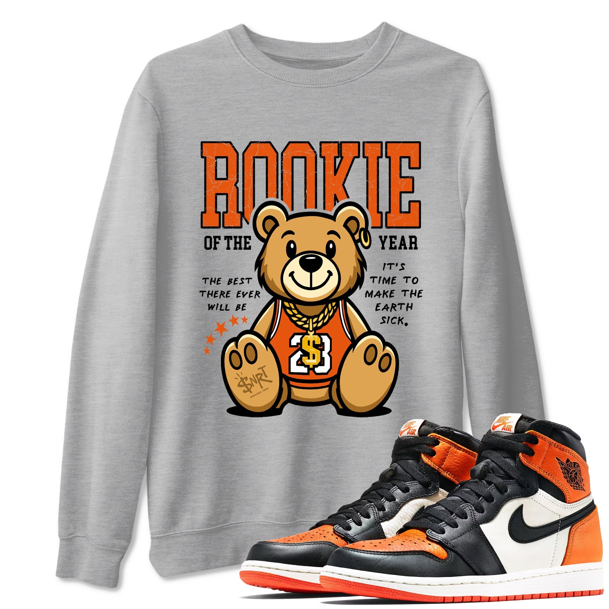 Rookie Of The Year snkmatch Tees - Air Jordan 1 Shattered Backboard