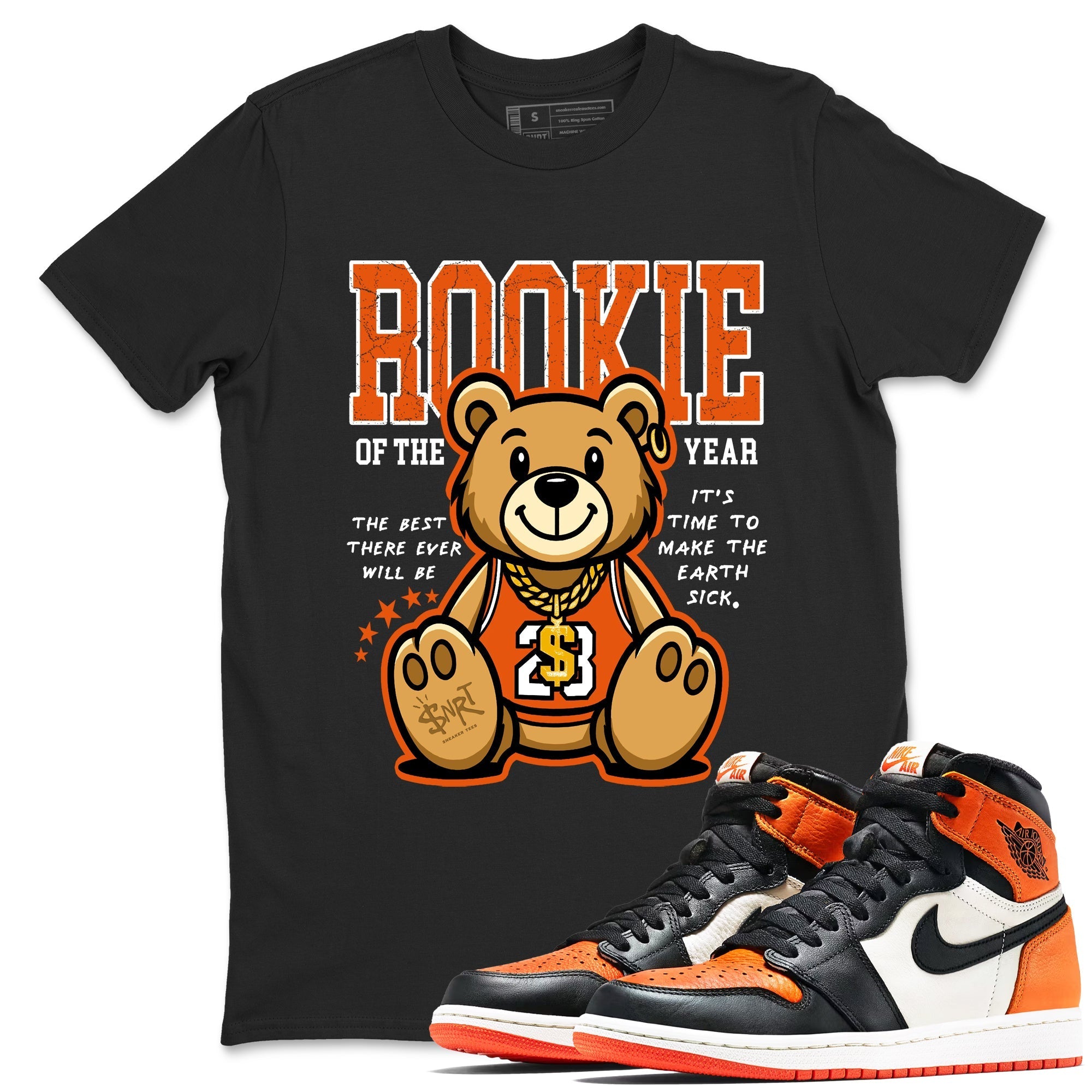 Rookie Of The Year snkmatch Tees - Air Jordan 1 Shattered Backboard