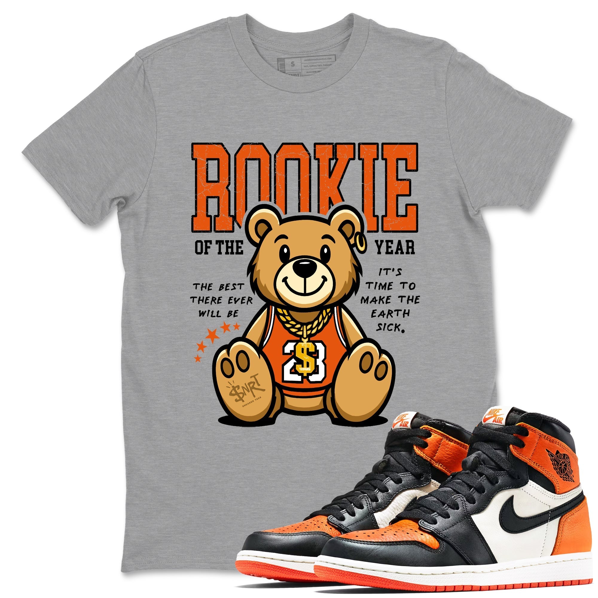 Rookie Of The Year snkmatch Tees - Air Jordan 1 Shattered Backboard
