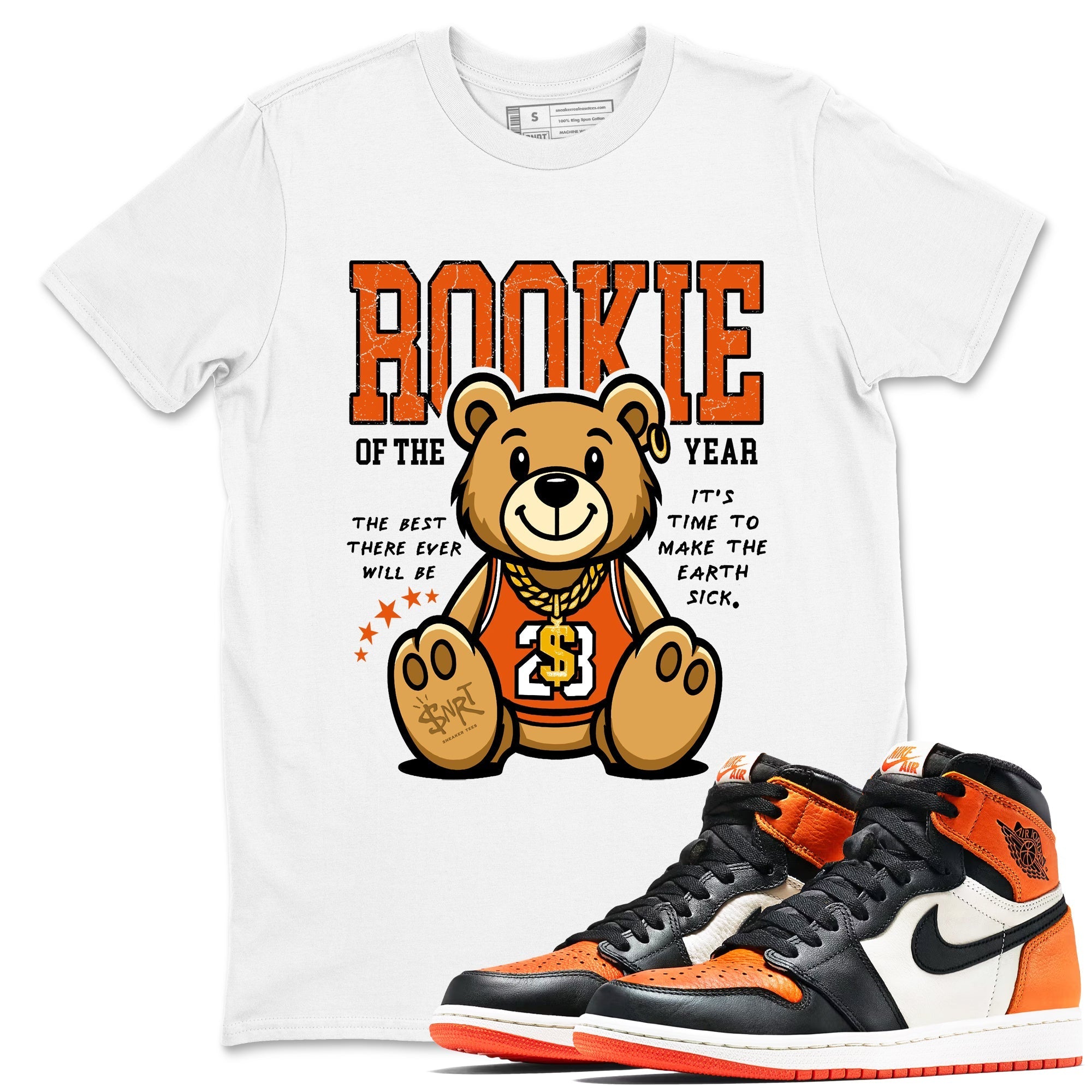 Rookie Of The Year snkmatch Tees - Air Jordan 1 Shattered Backboard