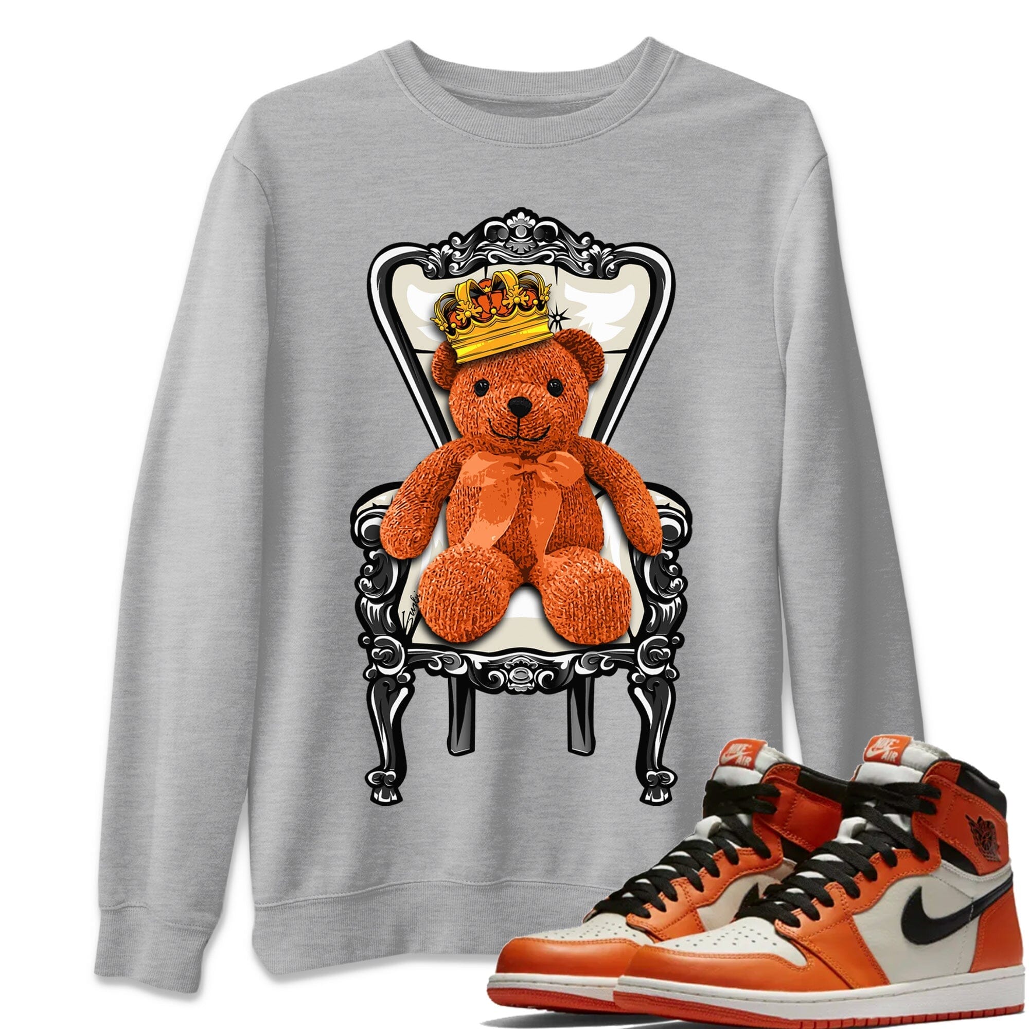 Royal Bear Unisex Tops - Air Jordan 1 Shattered Backboard Away