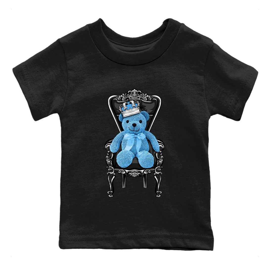 Royal Bear Kids Tops - Air Jordan 1 UNC Toe