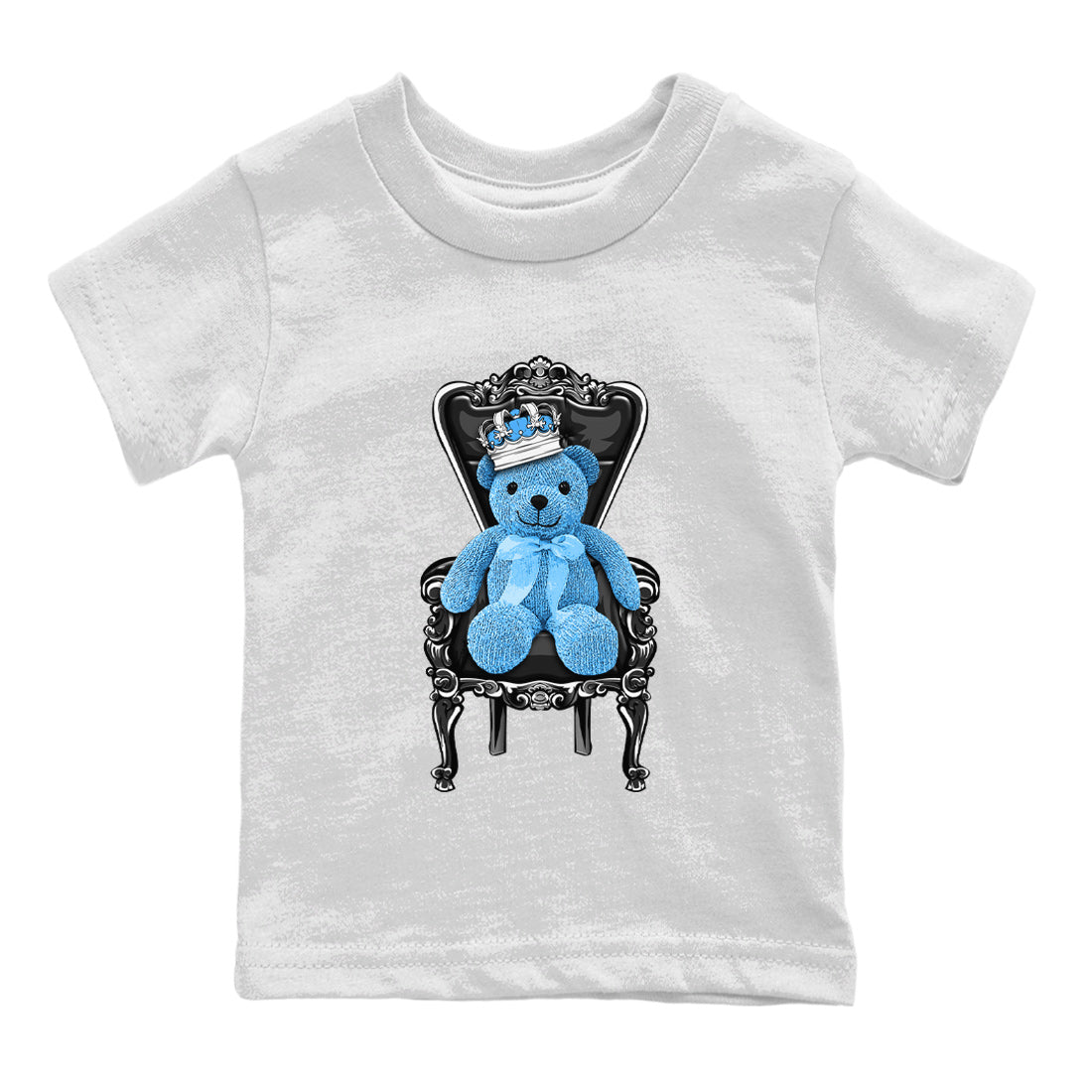 Royal Bear Kids Tops - Air Jordan 1 UNC Toe