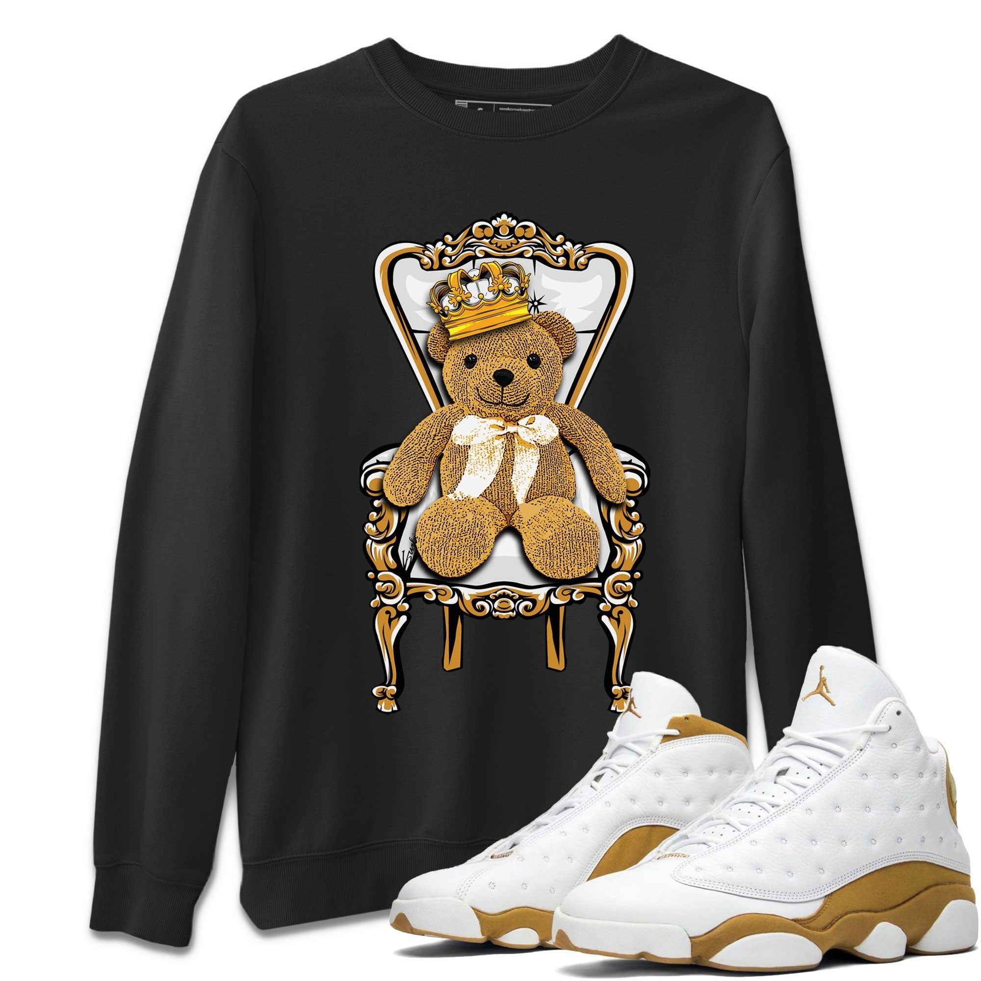 Royal Bear snkmatch Tee - Air Jordan 13 Wheat