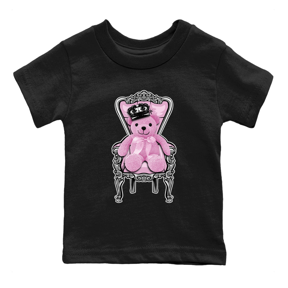 Royal Bear snkmatch Tees Kids - Air Jordan 4 Orchid