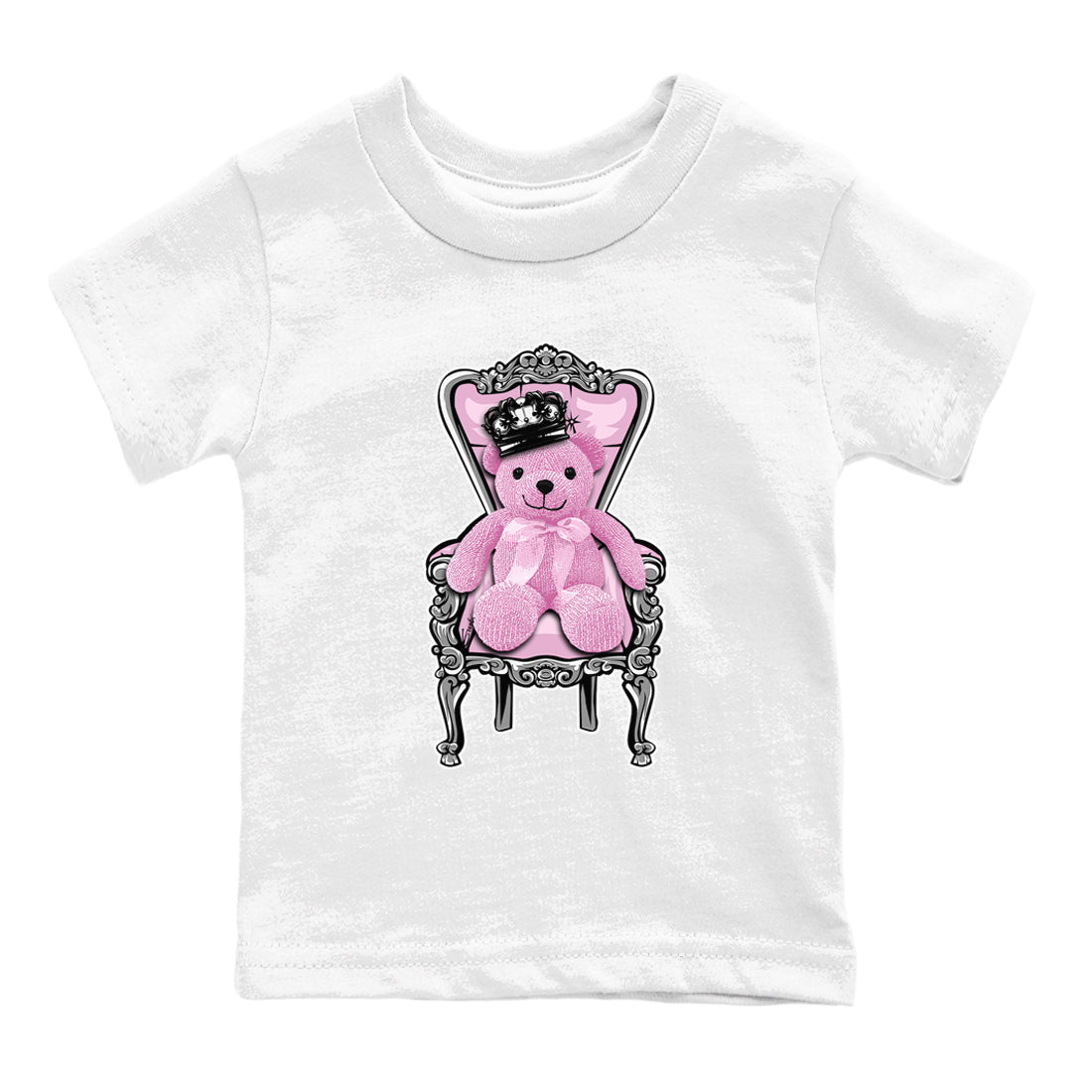Royal Bear snkmatch Tees Kids - Air Jordan 4 Orchid