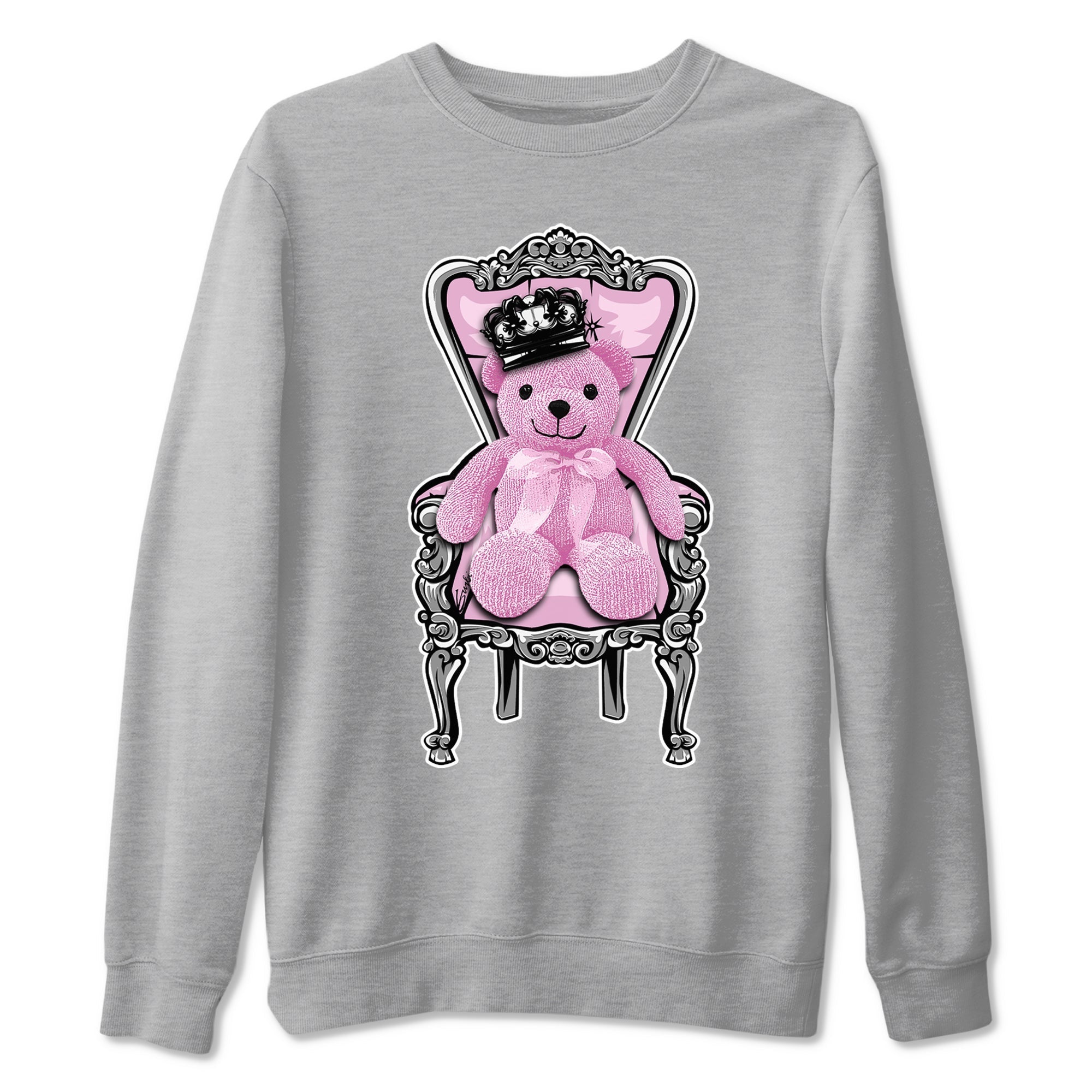 Royal Bear snkmatch Tees - Air Jordan 4 Orchid