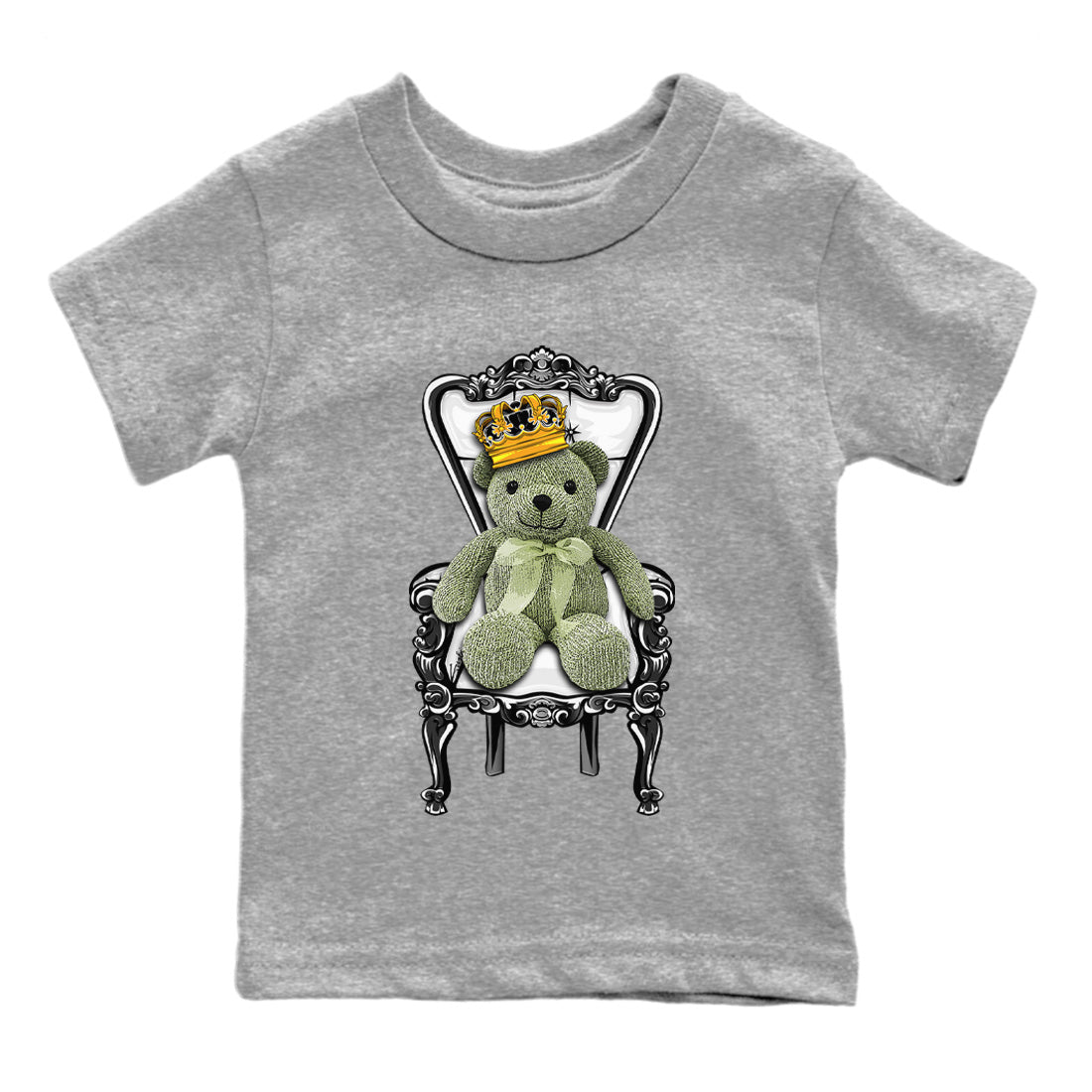 Royal Bear Kids Tops - Air Jordan 4 Seafoam