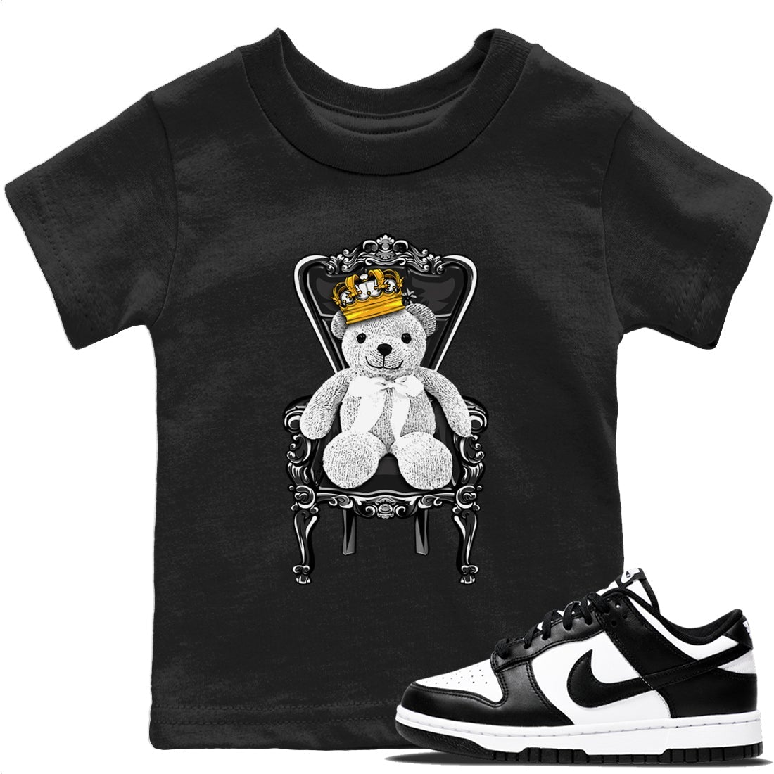 Royal Bear Kids Tops - Dunk Panda