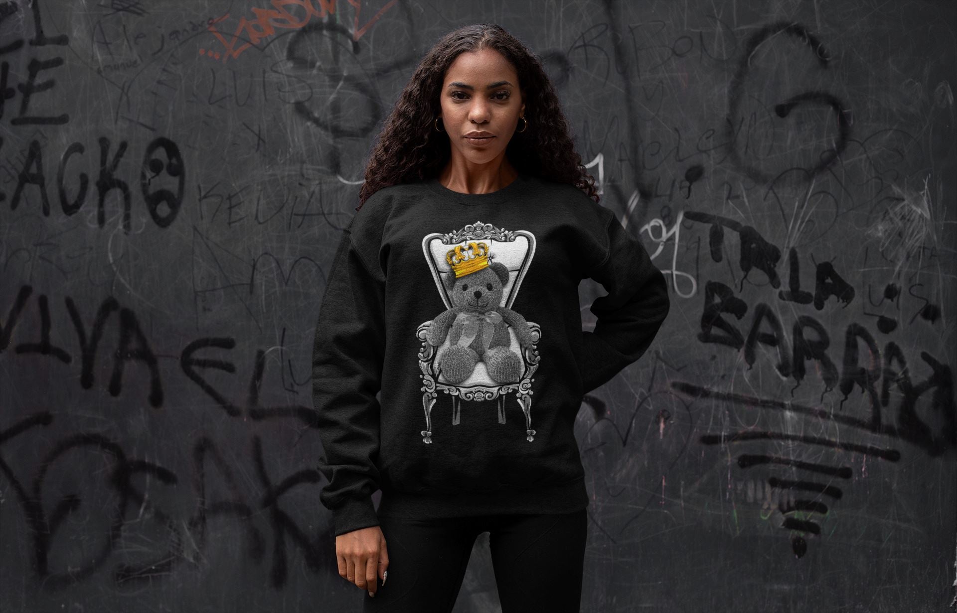 Royal Bear Unisex Tops - Air Jordan 12 Stealth