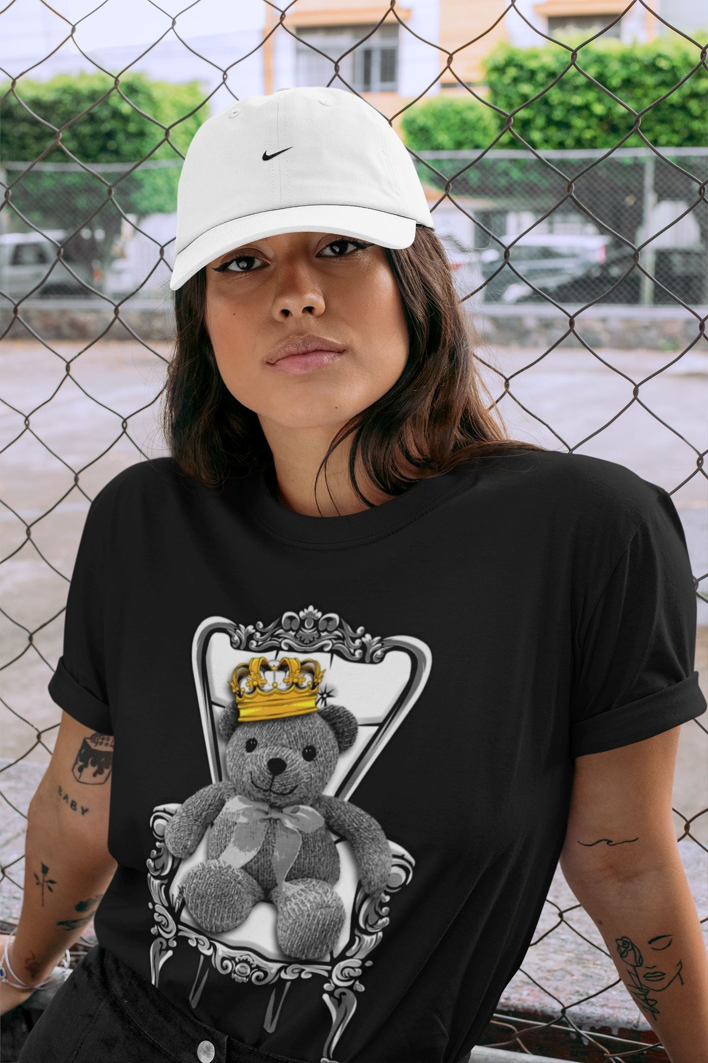 Royal Bear Unisex Tops - Air Jordan 12 Stealth