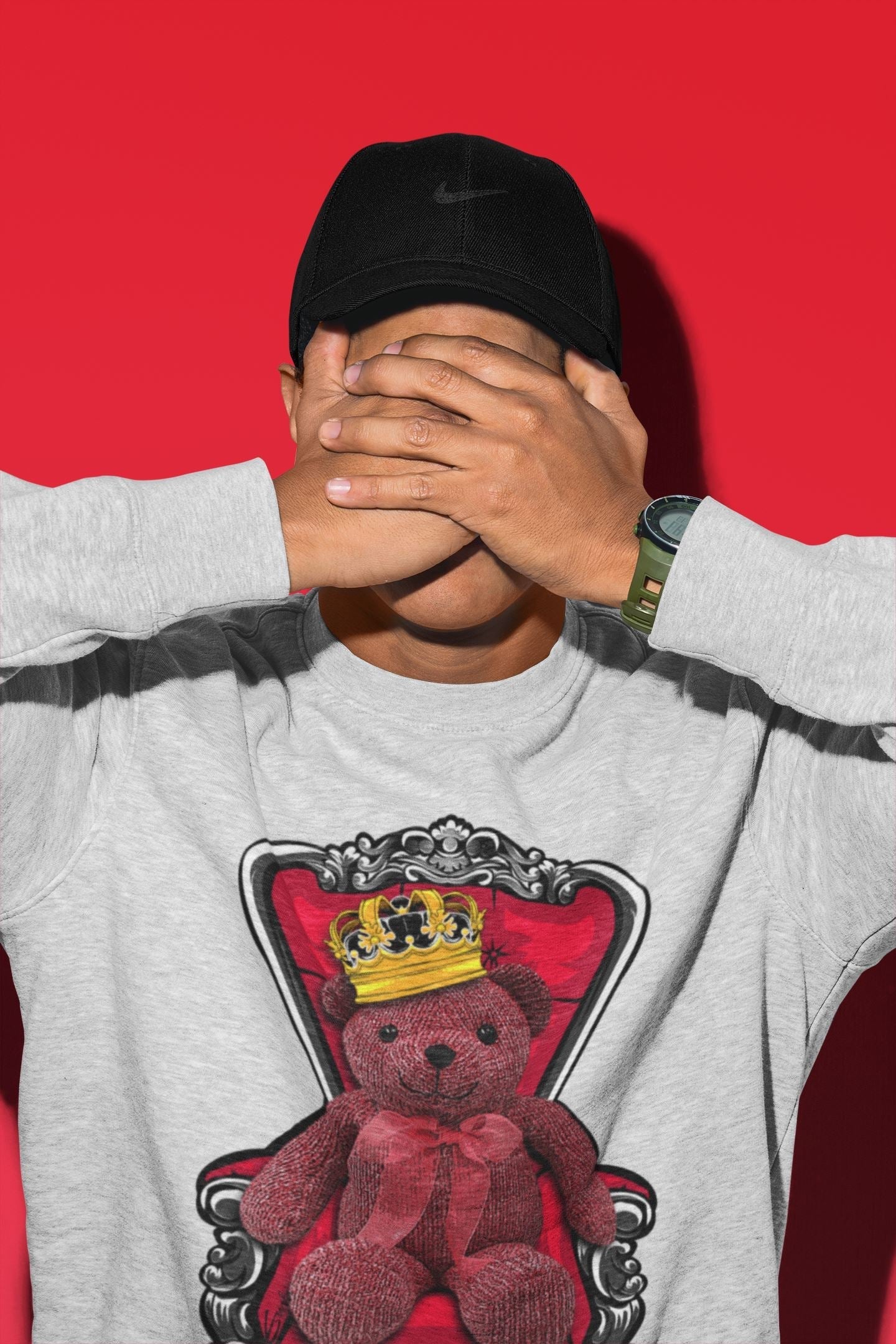 Royal Bear Unisex Tops - Air Jordan 4 Red Thunder