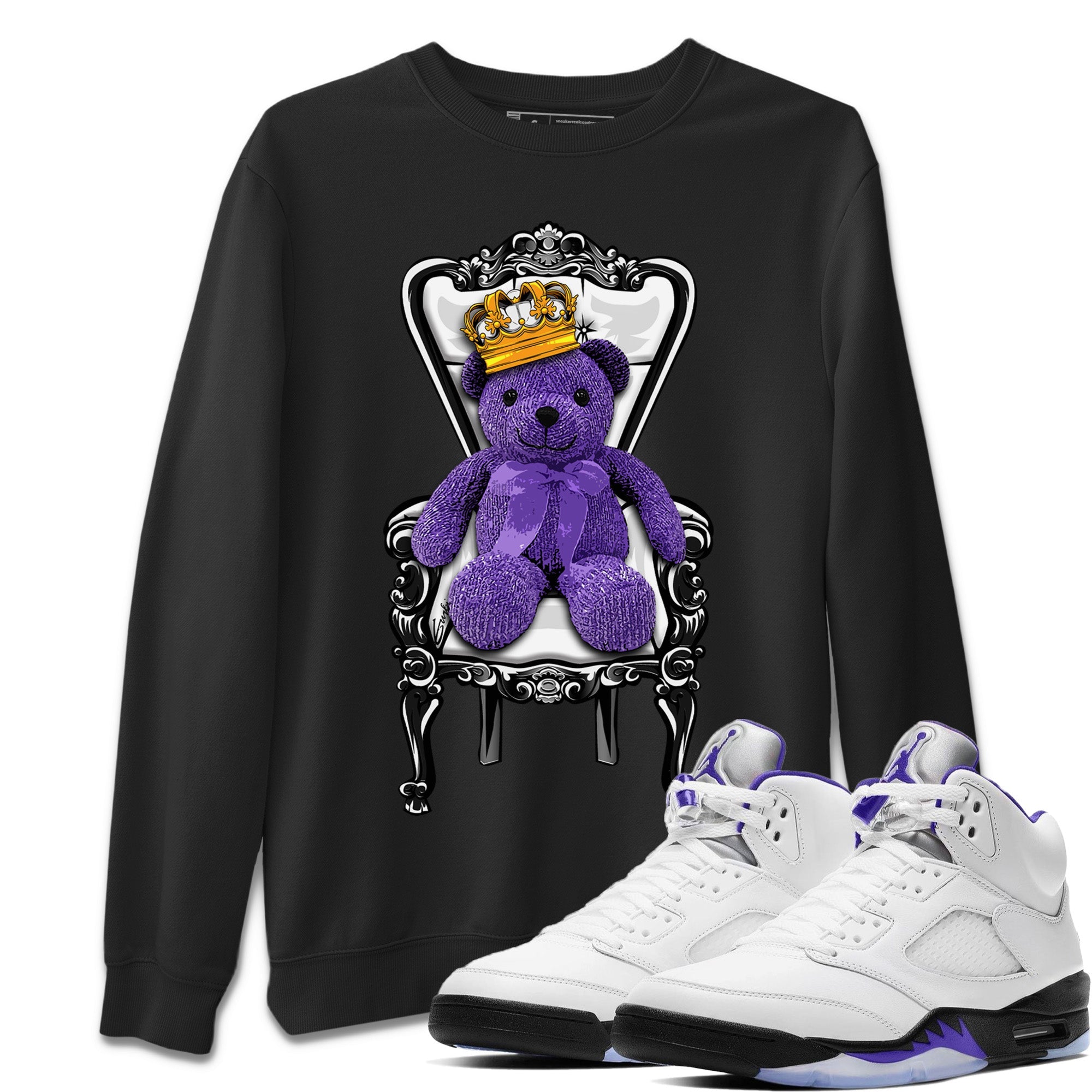 Royal Bear Unisex Tops - Air Jordan 5 Concord