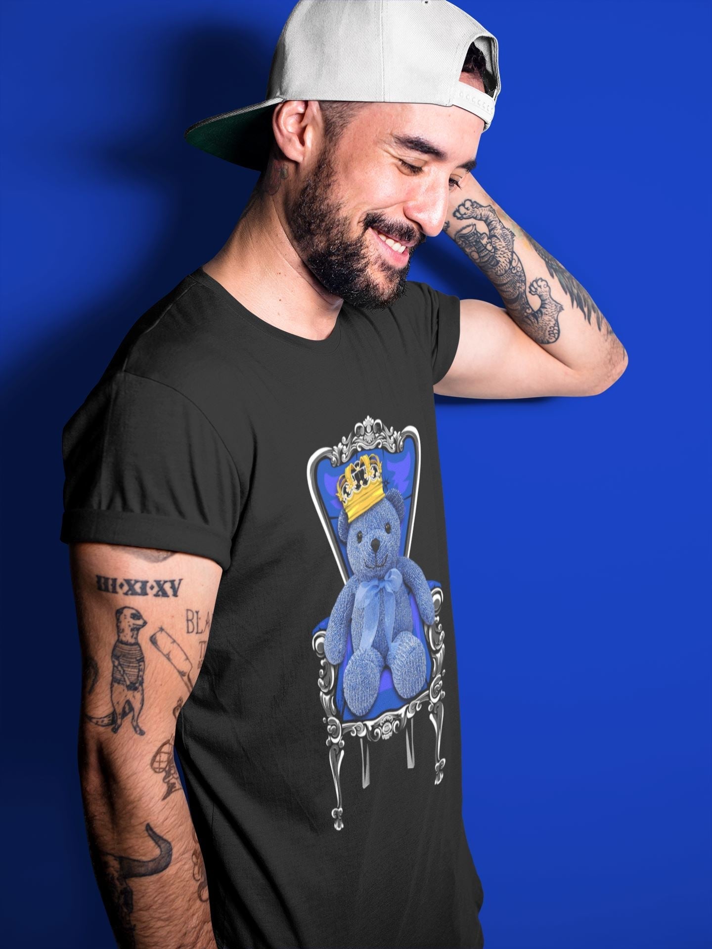 Royal Bear Unisex Tops - Air Jordan 5 Racer Blue