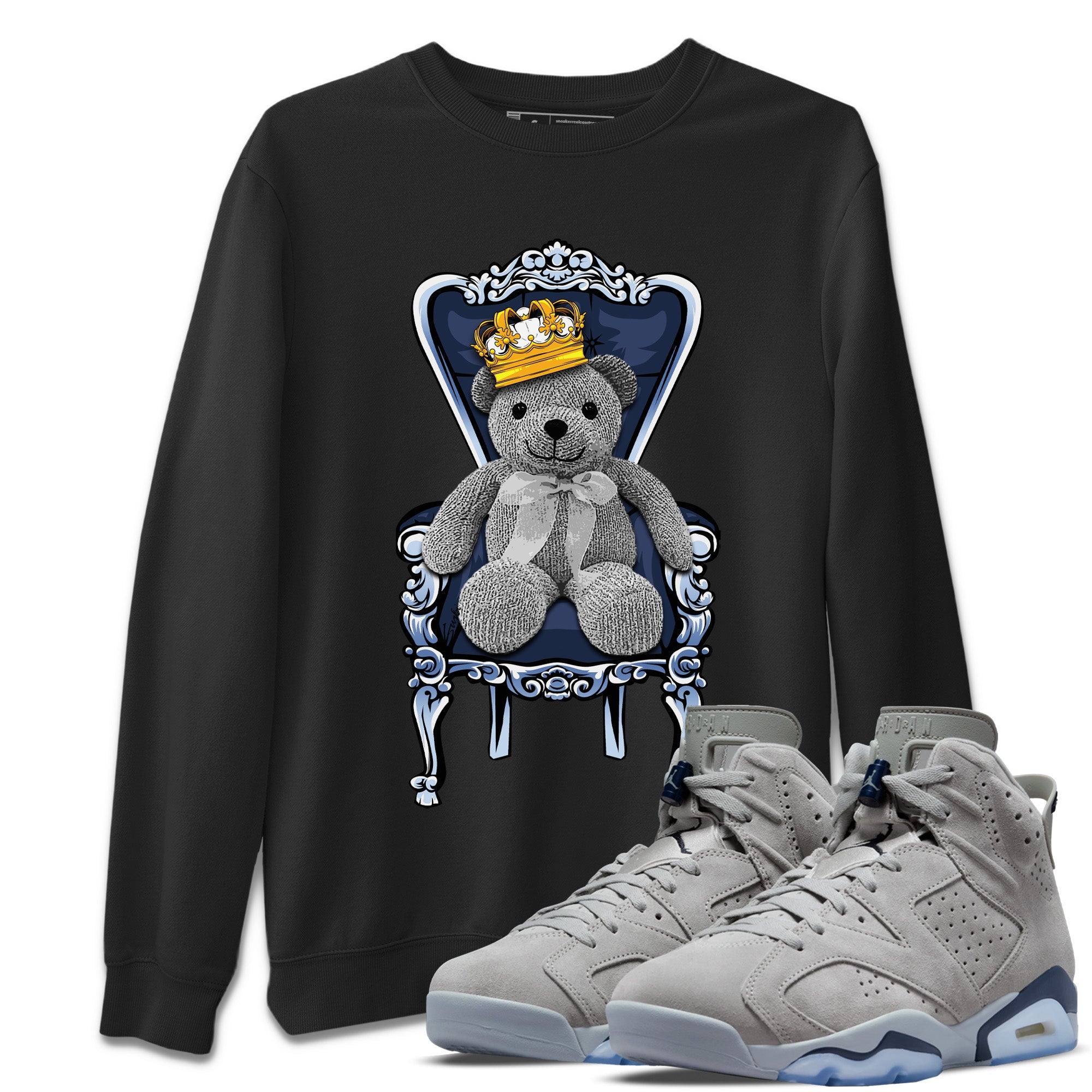 Royal Bear Unisex Tops - Air Jordan 6 Georgetown