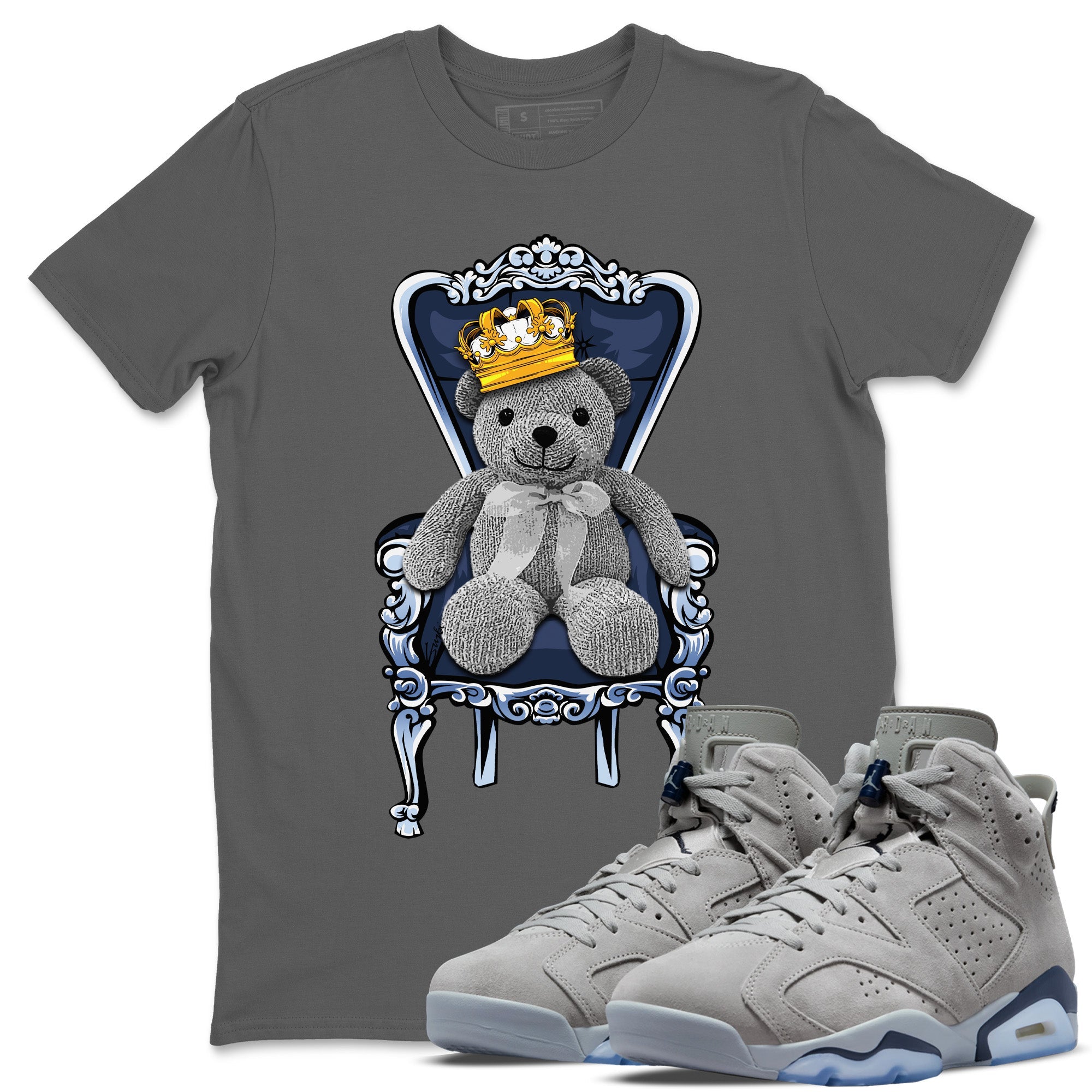 Royal Bear Unisex Tops - Air Jordan 6 Georgetown