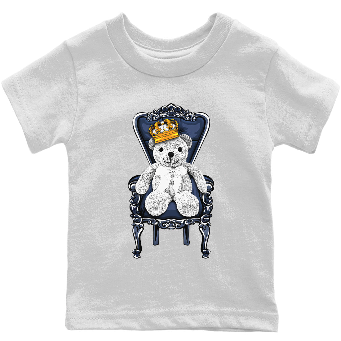 Royal Bear Kids Tops - Air Jordan 6 Midnight Navy