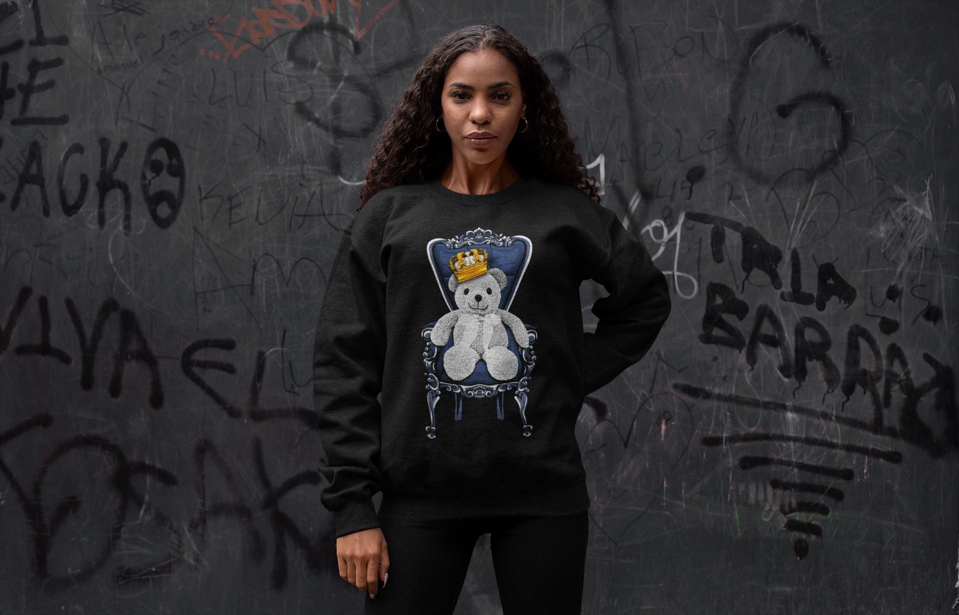 Royal Bear Unisex Tops - Air Jordan 6 Midnight Navy