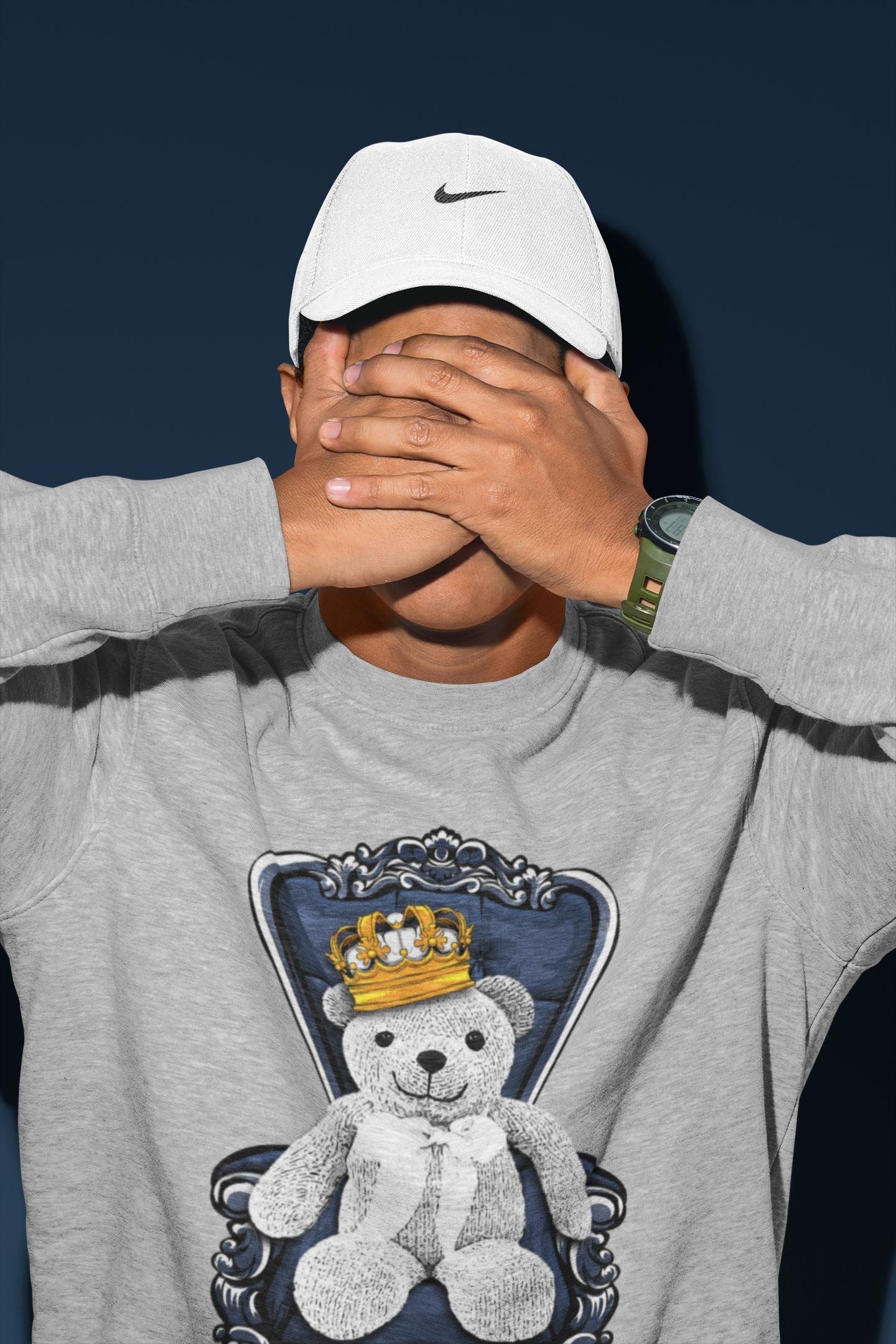 Royal Bear Unisex Tops - Air Jordan 6 Midnight Navy