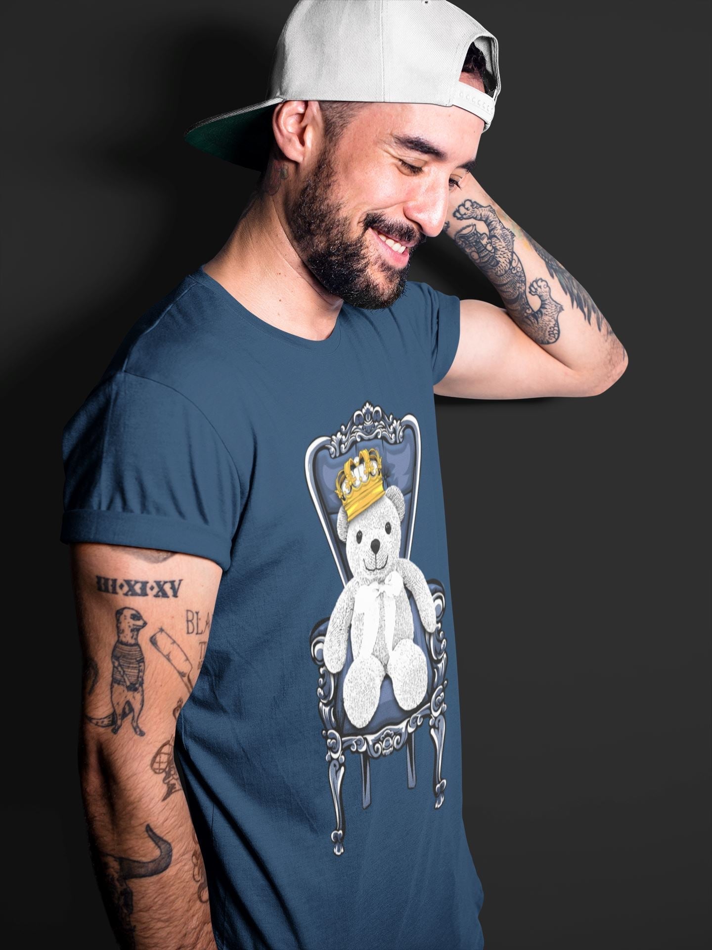 Royal Bear Unisex Tops - Air Jordan 6 Midnight Navy
