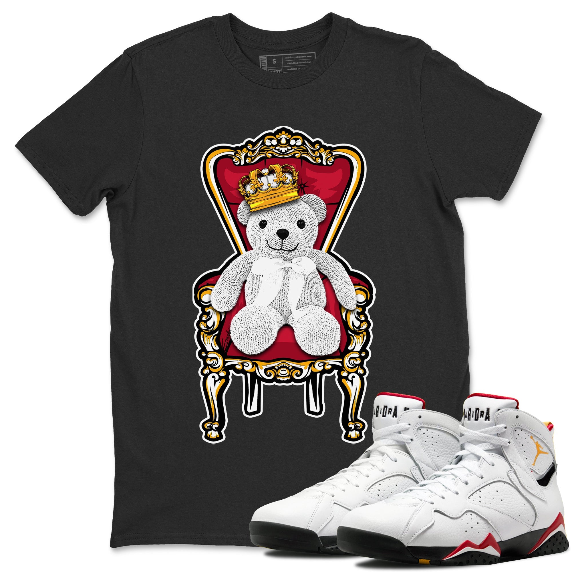 Royal Bear Unisex Tops - Air Jordan 7 Cardinal